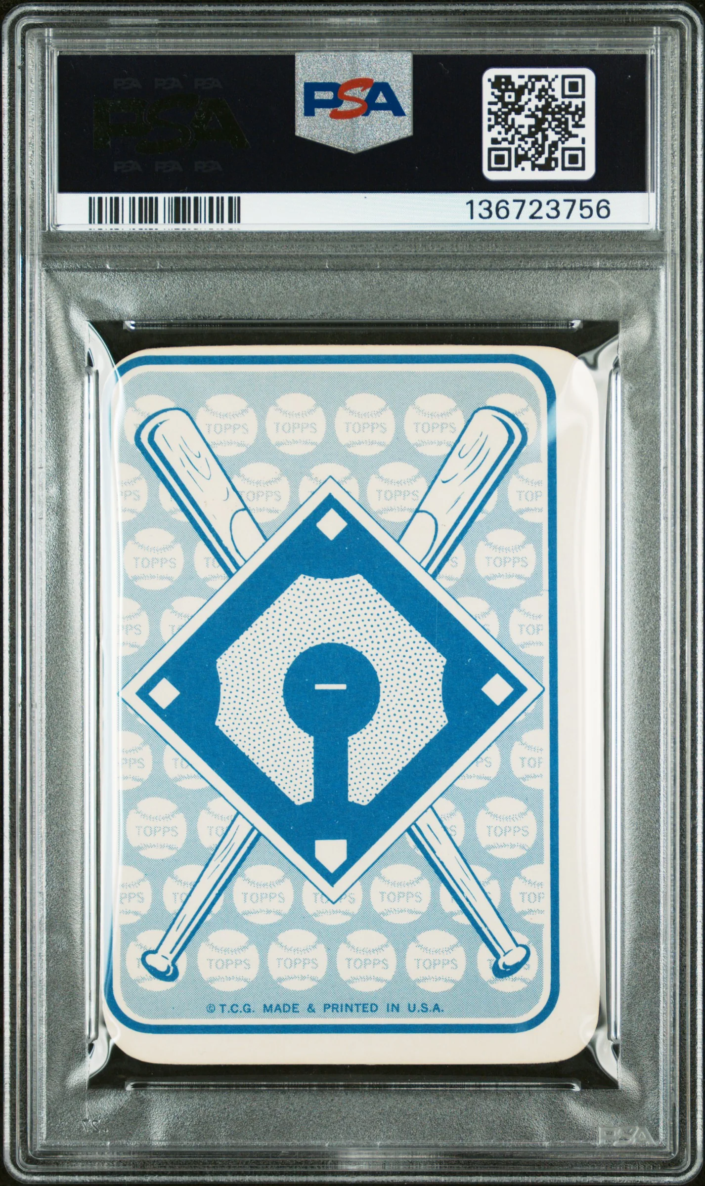 1968 Topps Game Mickey Mantle #2 PSA 4 - Image 2