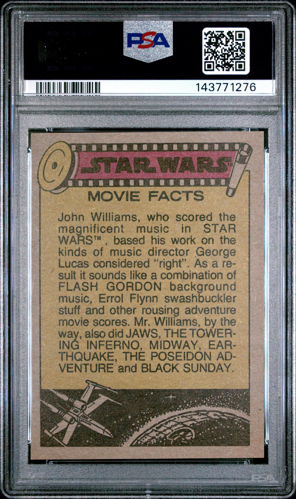 1977 Star Wars Threepio #124 PSA 8 - Image 2