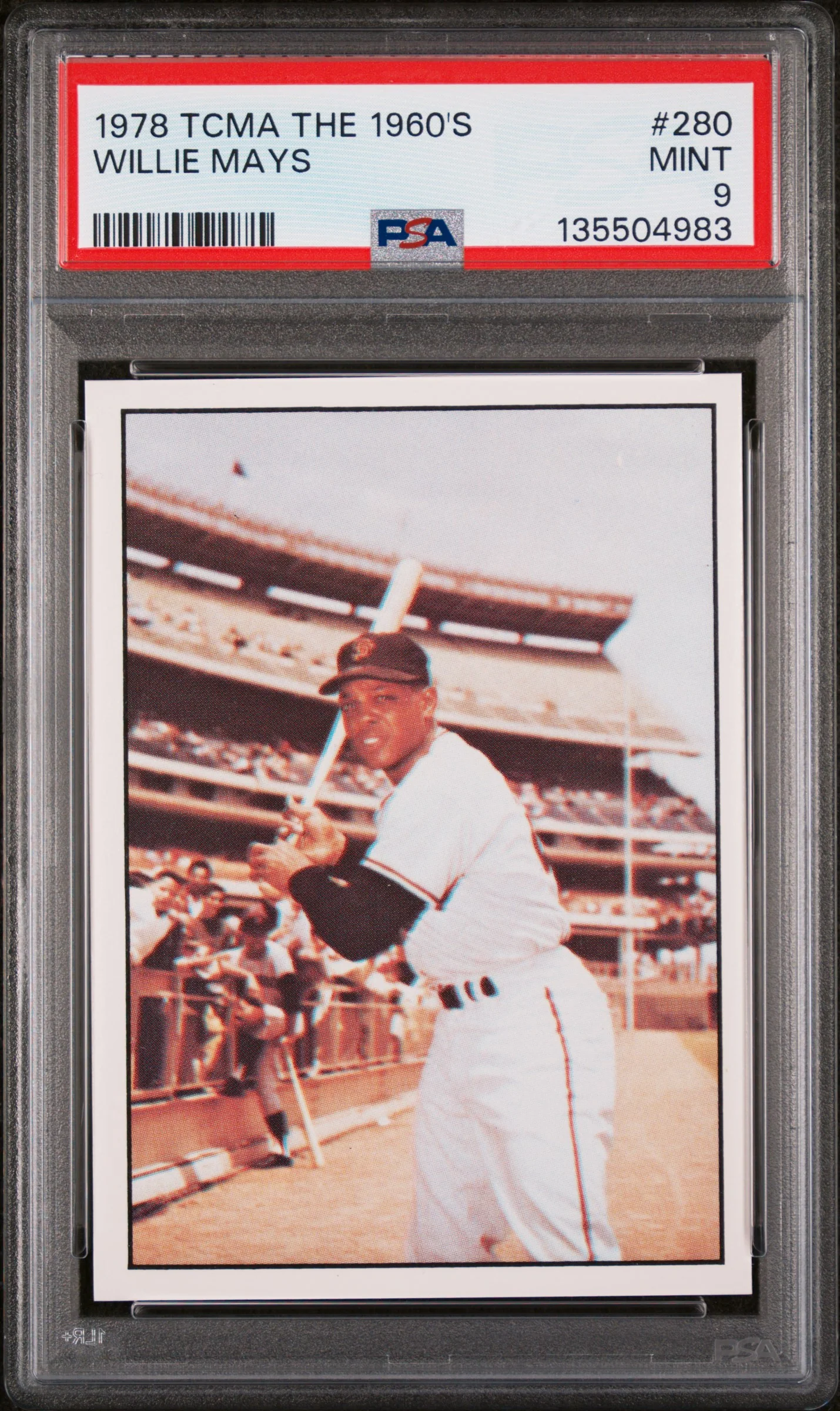 1978 Tcma 60's I Willie Mays #280 PSA 9