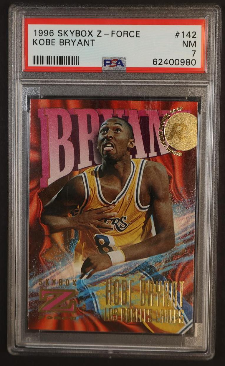 1996 Skybox Zforce Kobe Bryant #142 PSA 7