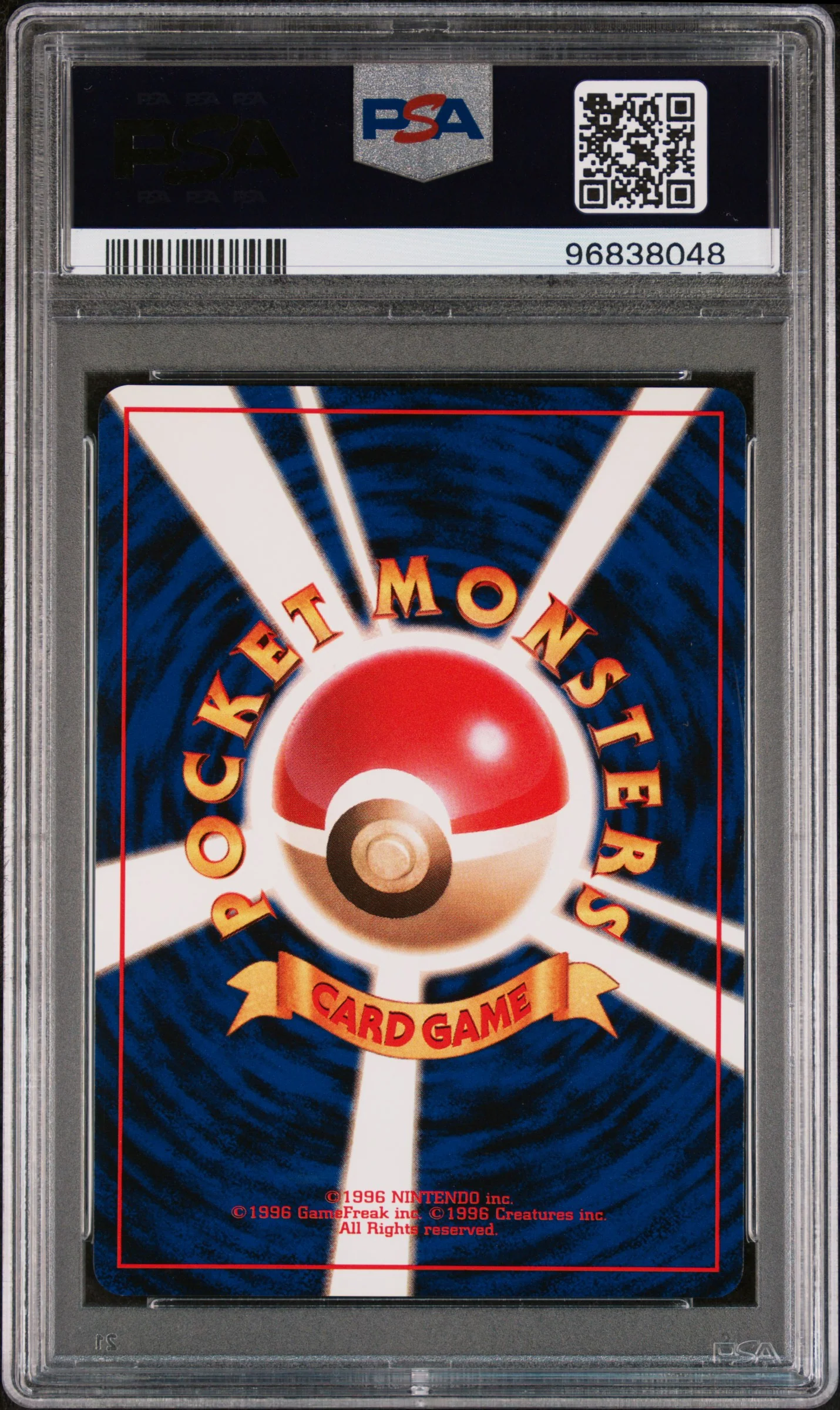 1997 Pokemon Team Rocket Japanese Grimer #88 PSA 9 - Image 2