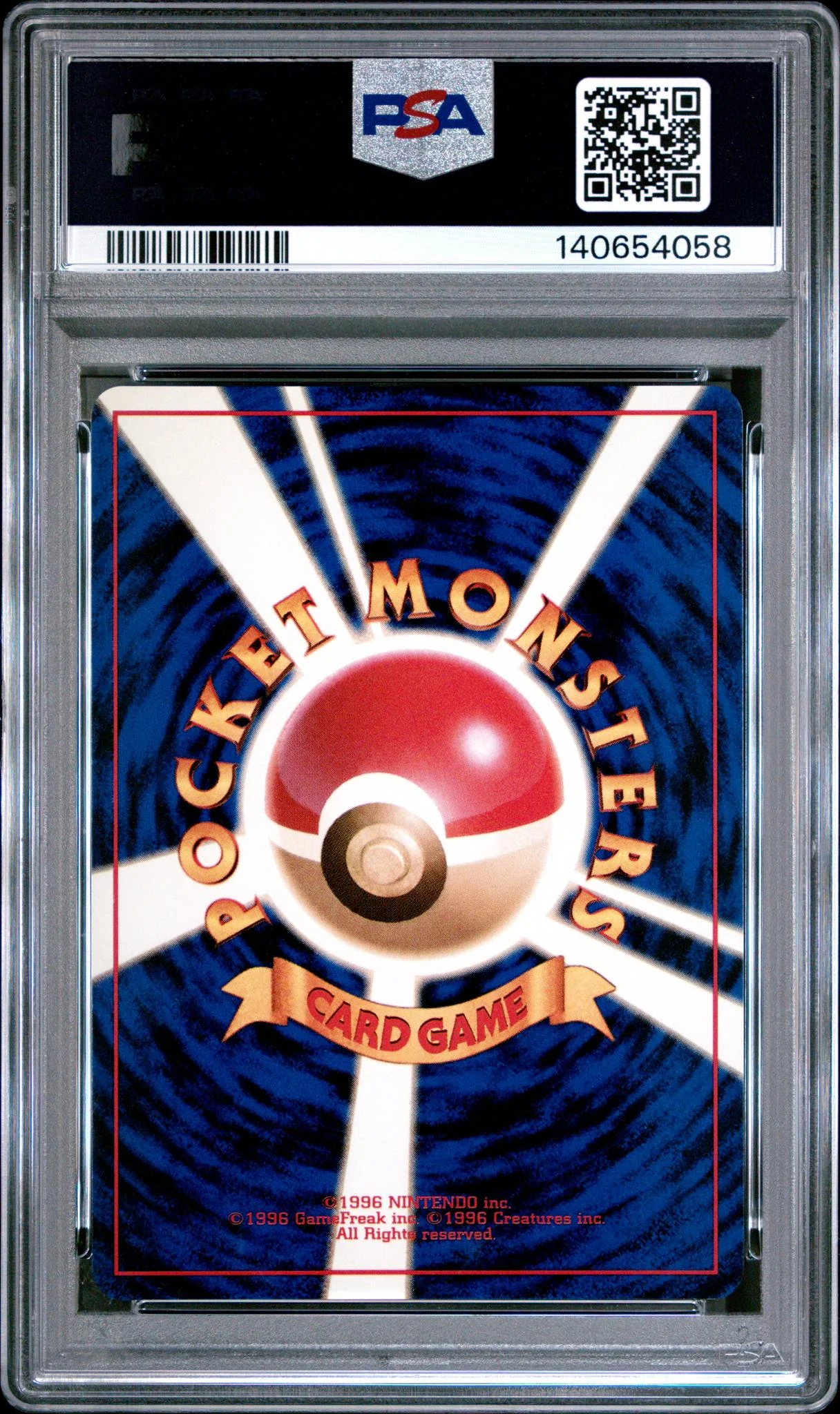 1997 Pokemon Team Rocket Japanese Holo Dark Alakazam #65 PSA 9 - Image 2