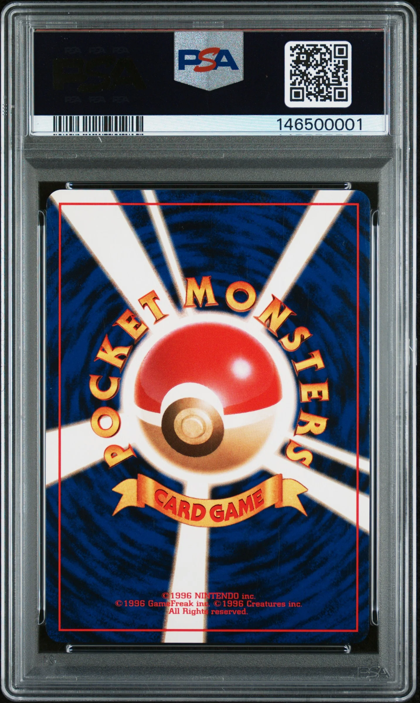 1997 Pokemon Team Rocket Japanese Holo Dark Blastoise #9 PSA 8 - Image 2