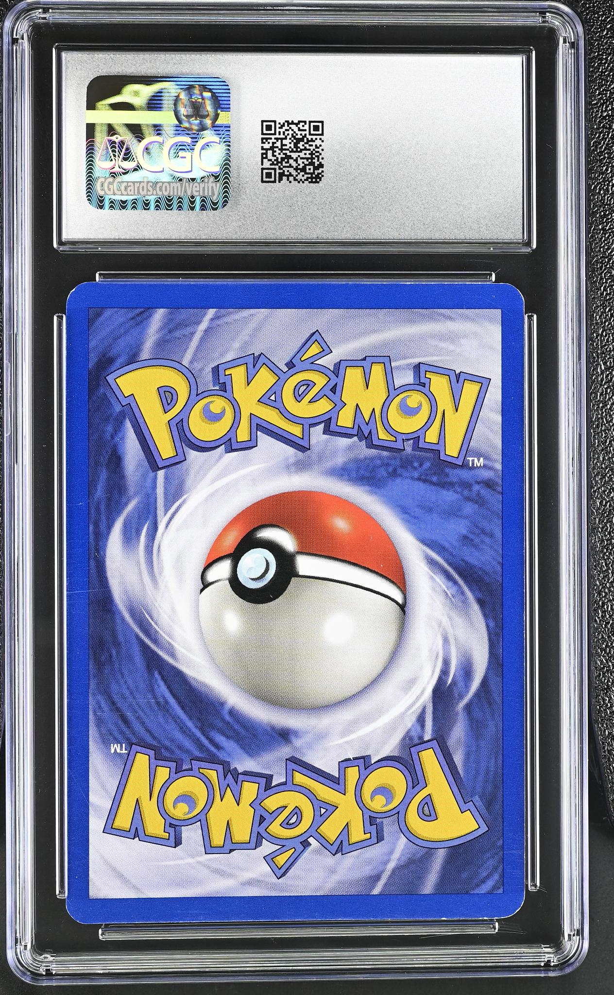 1999 Holo #12/102 Ninetales Base Set CGC 7 - Image 2