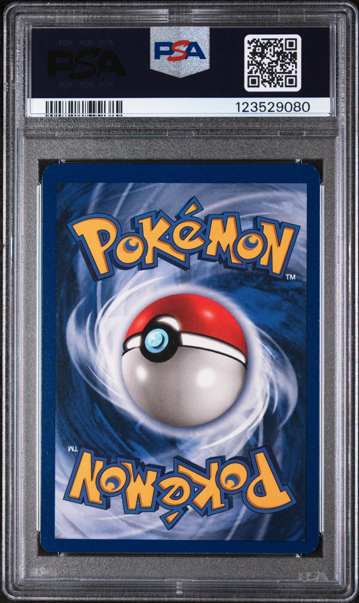 1999 Pokemon Base Set 70 Hp Corrected Metapod #54 PSA 8 - Image 2