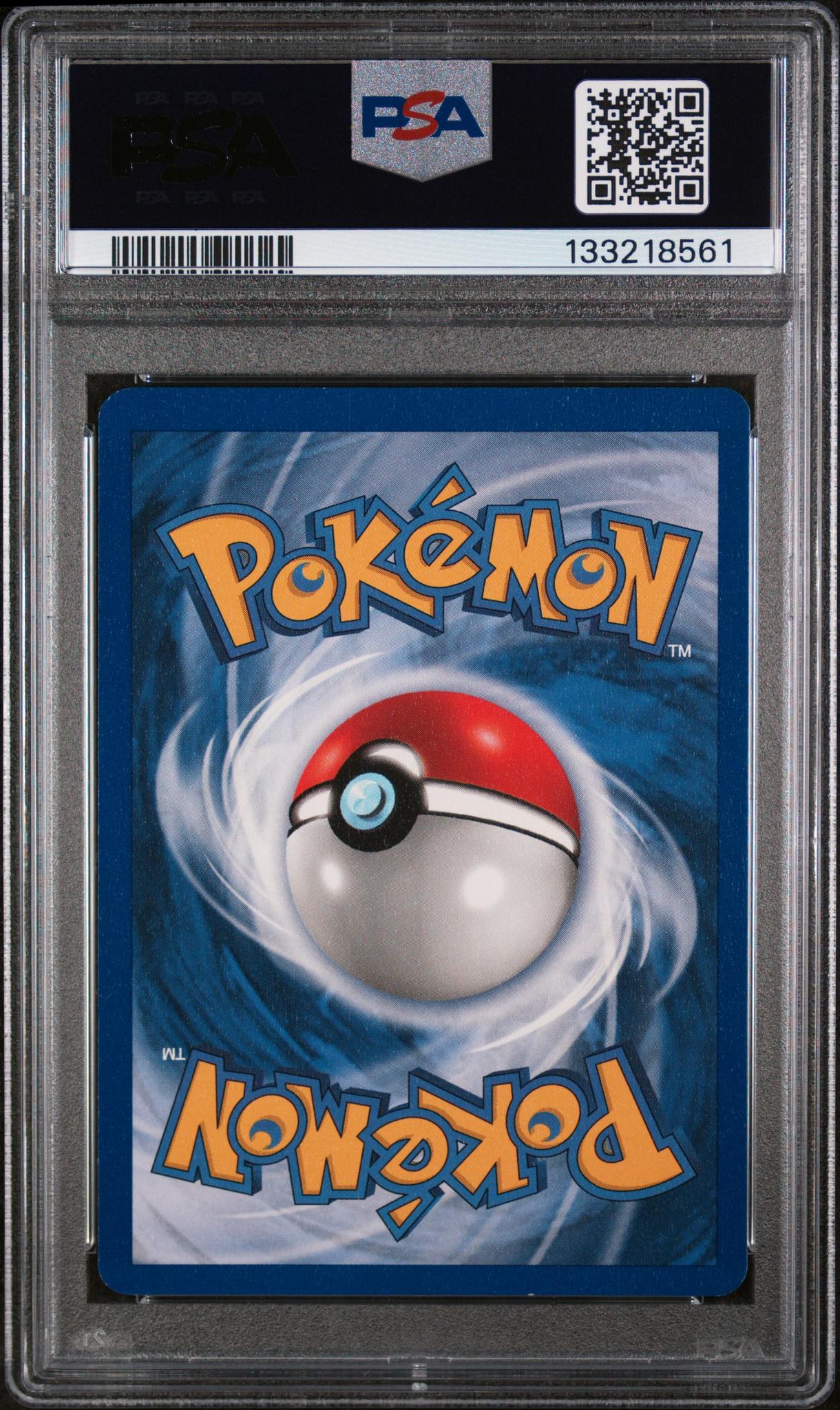1999 Pokemon Base Set Holo Alakazam #1 PSA 8 - Image 2