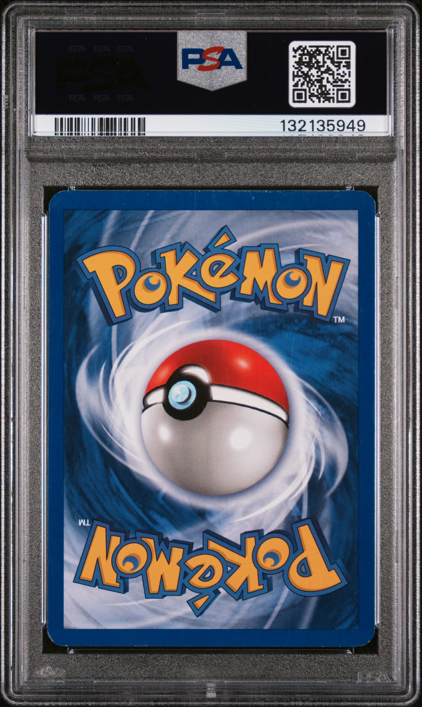 1999 Pokemon Base Set Holo Hitmonchan #7 PSA 4 - Image 2