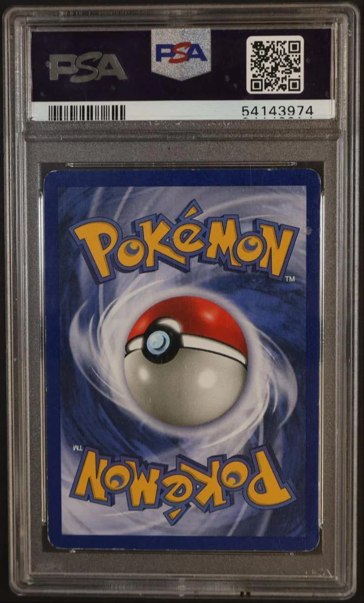 1999 Pokemon Base Set Holo Hitmonchan #7 PSA 5 - Image 2