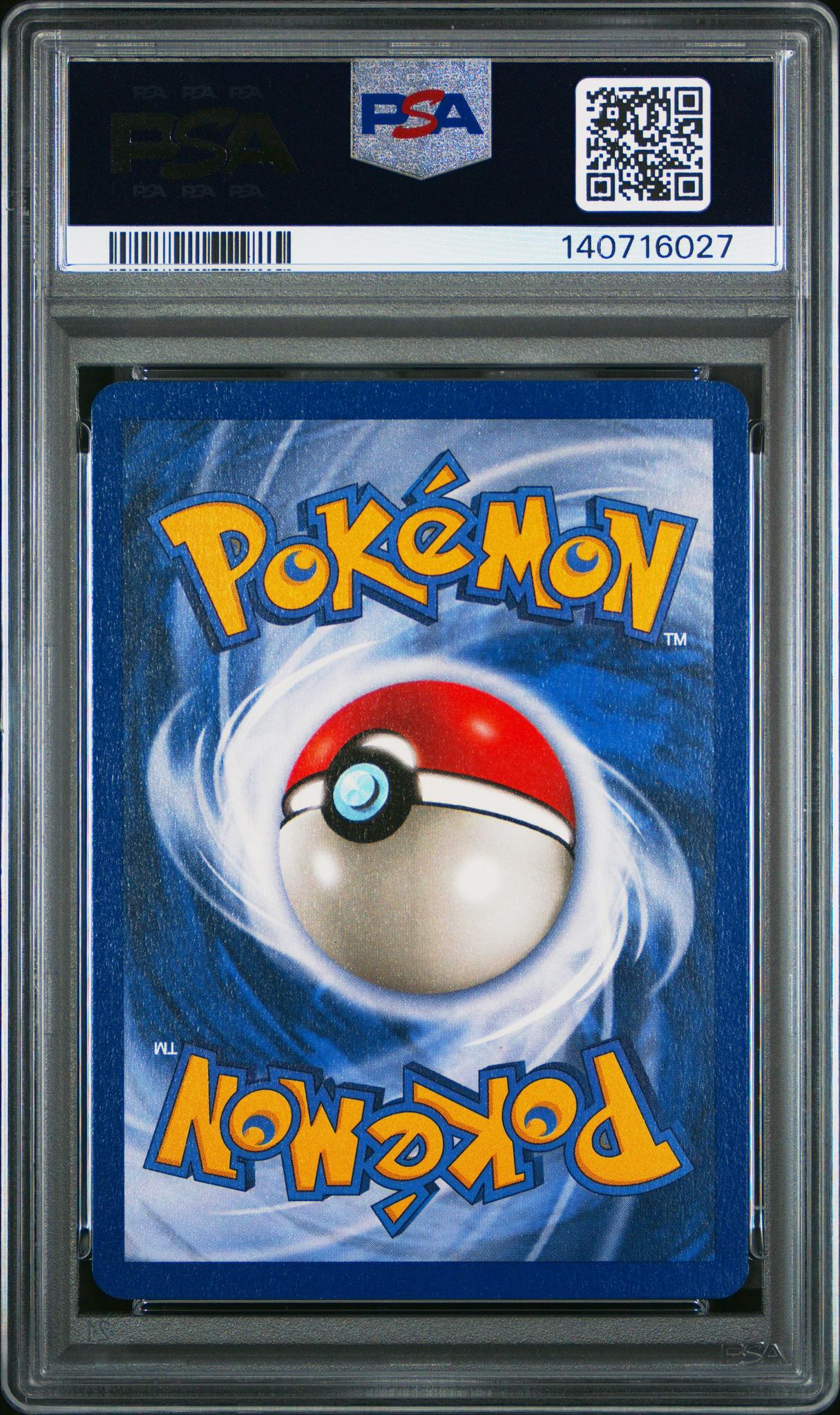 1999 Pokemon Base Set Holo Poliwrath #13 PSA 8 - Image 2
