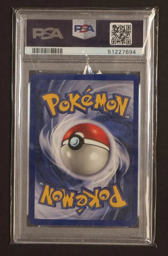 1999 Pokemon Base Set Shadowless Beedrill #17 PSA 8 - Image 2