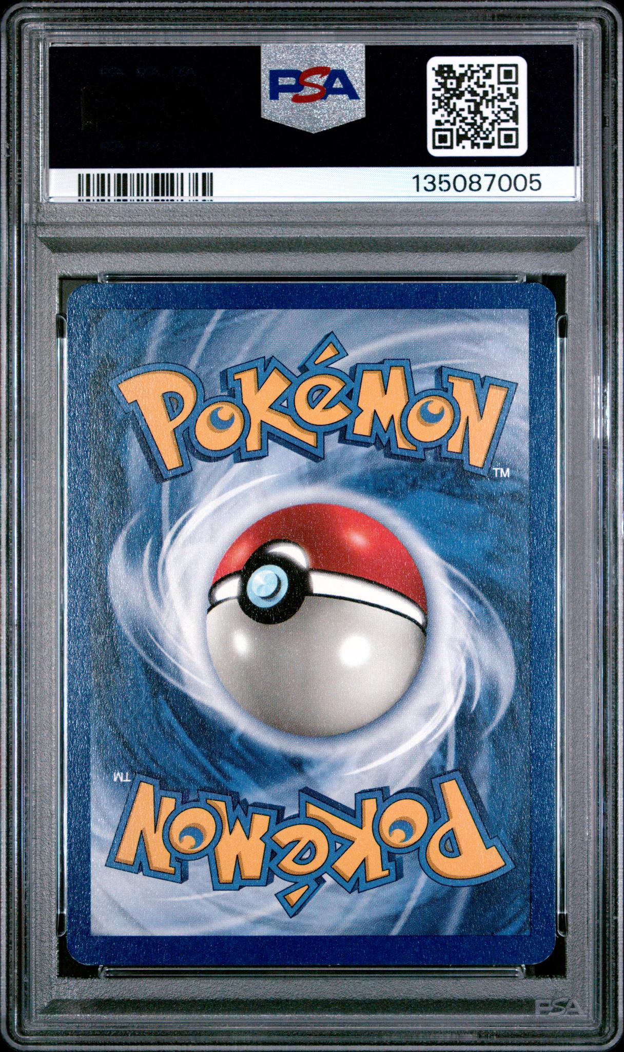 1999 Pokemon Fossil 1st Edition Seadra #42 PSA 6 - Image 2
