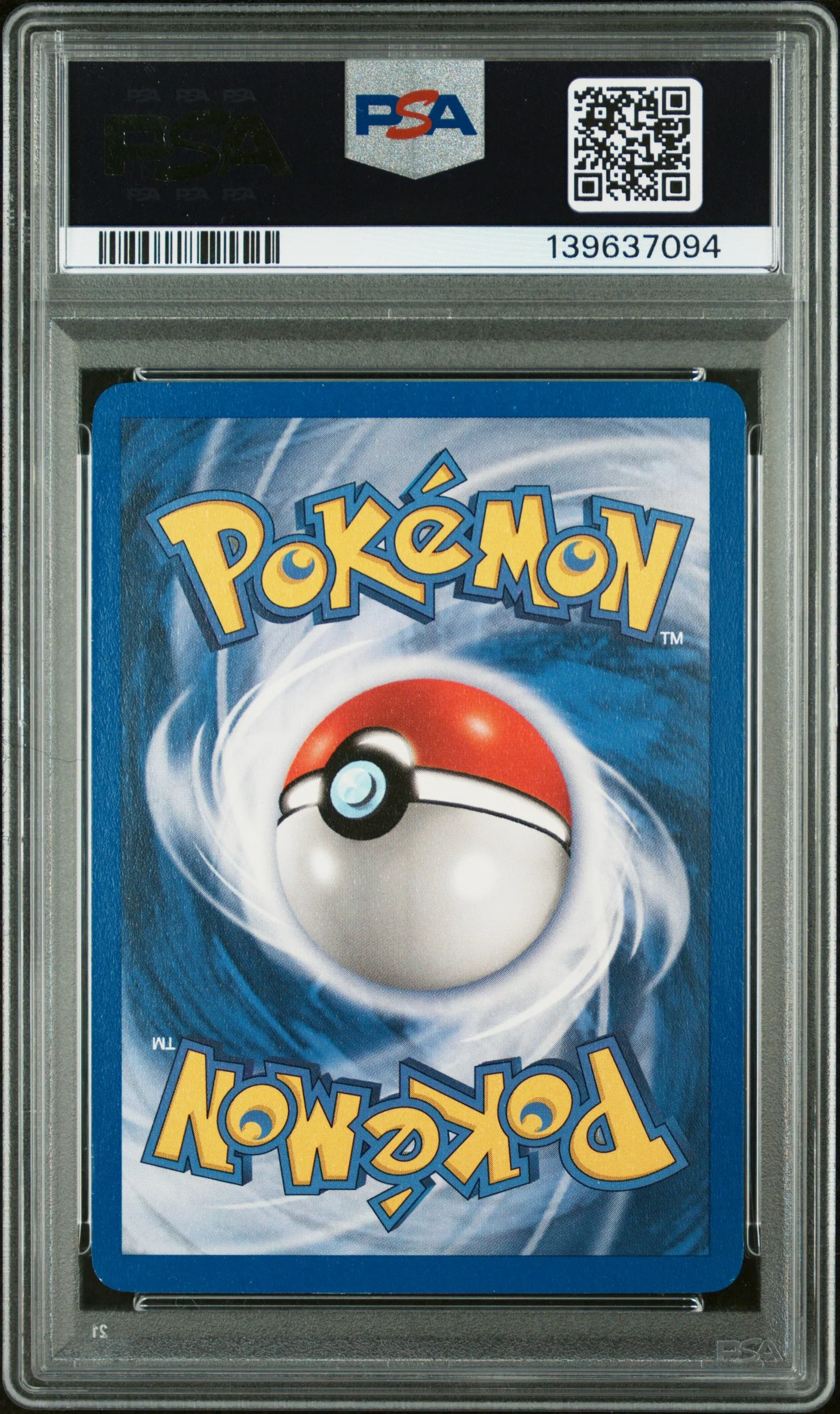 1999 Pokemon Fossil Holo Gengar #5 PSA 8 - Image 2