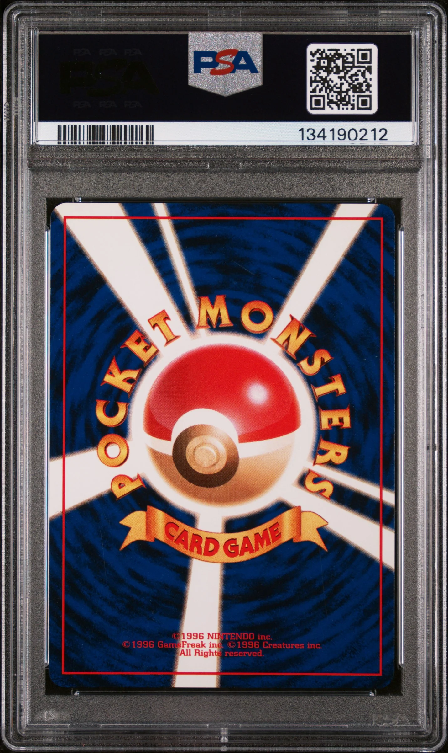 1999 Pokemon Gym 2 Challenge From the Darkness Japanese Holo Lt. Surge's Raichu #26 PSA 8 - Image 2