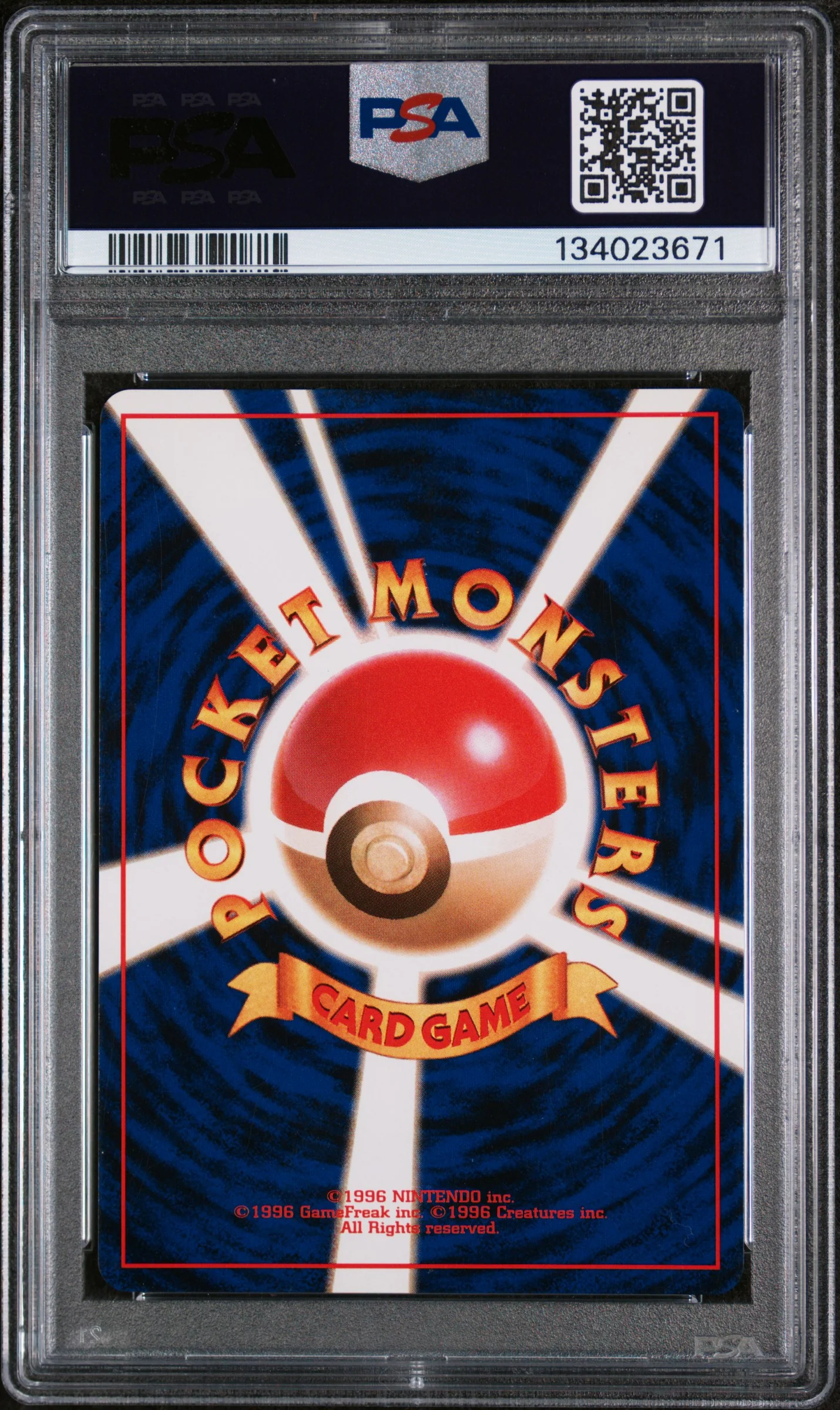 1999 Pokemon Gym 2 Challenge From the Darkness Japanese Holo Rocket's Mewtwo #150 PSA 9 - Image 2