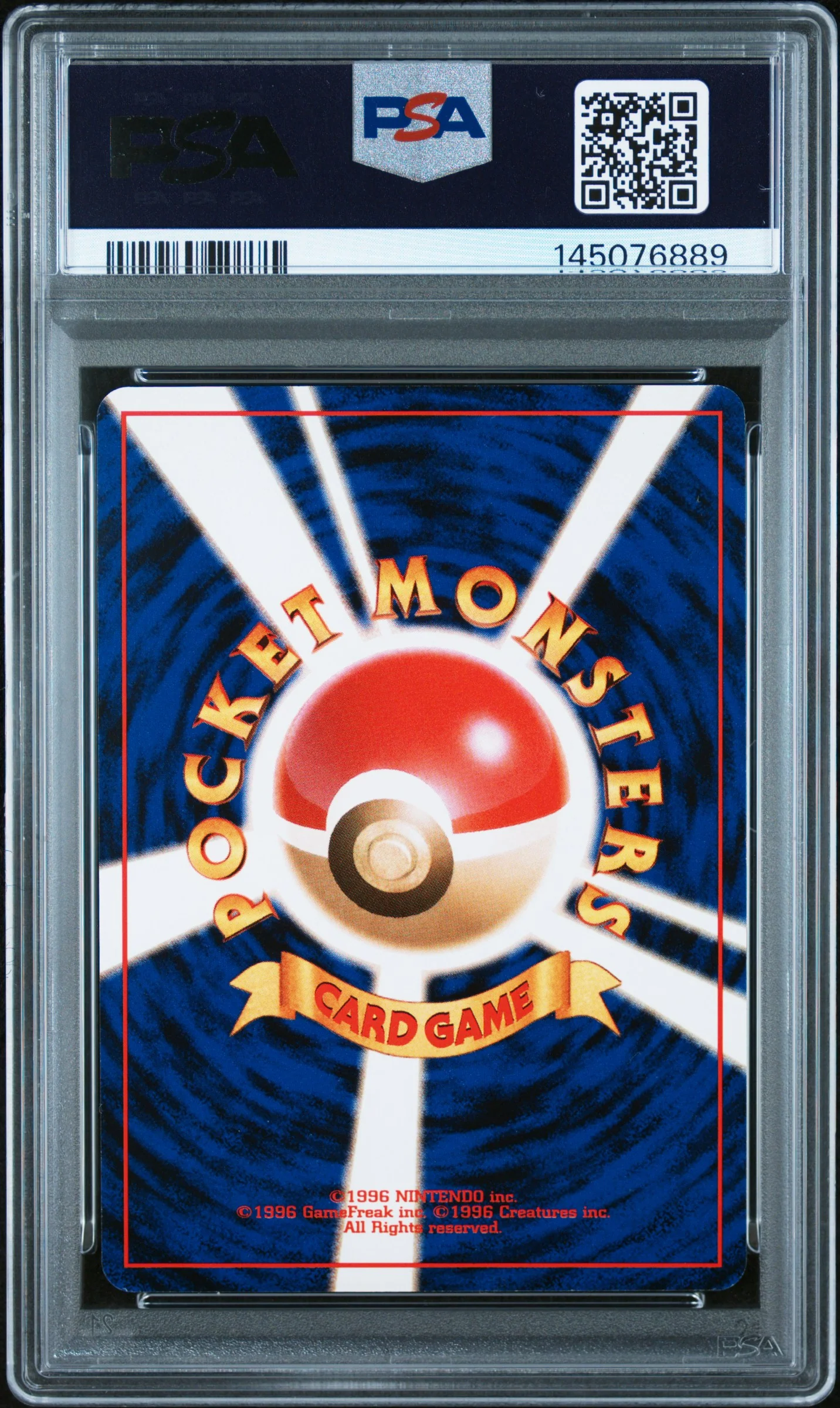 1999 Pokemon Southern Islands Promo Japanese Holo Marill PSA 9 - Image 2