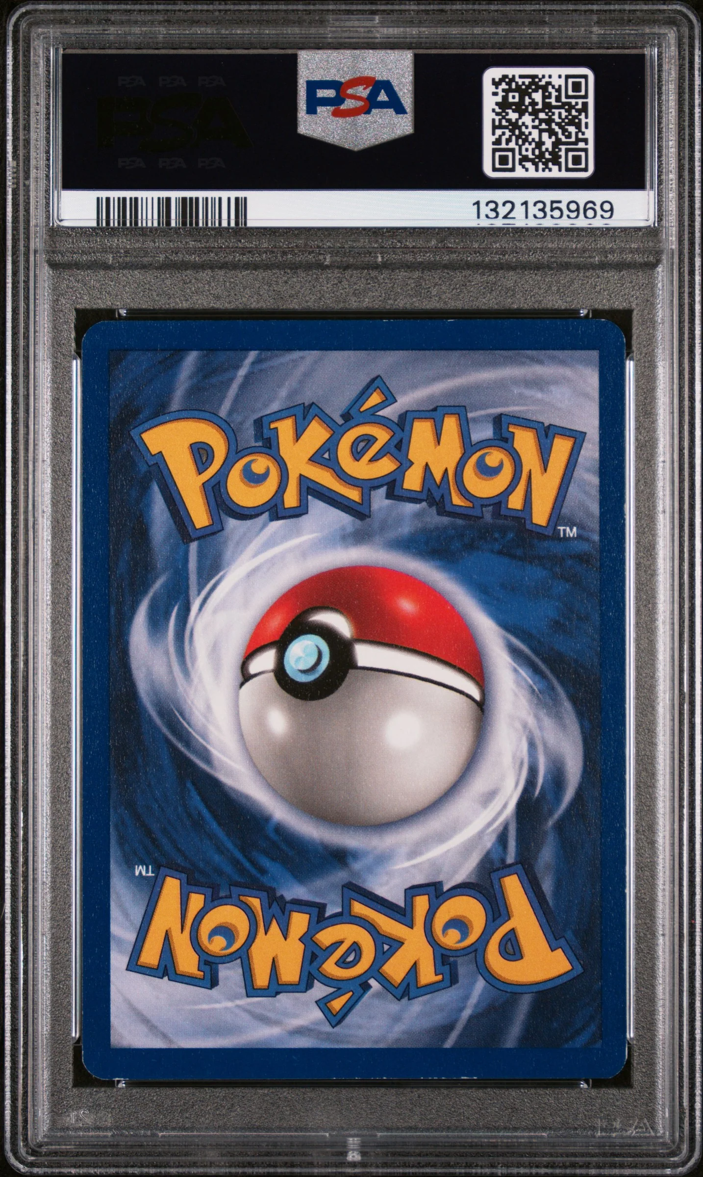 1999 Pokemon Wizards of the Coast Black Star Promo First Movie Dragonite #5 PSA 5 - Image 2