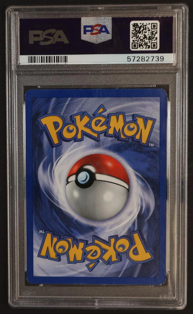2000 Pokemon Gym Heroes Holo Brock's Rhydon #2 PSA 7 - Image 2