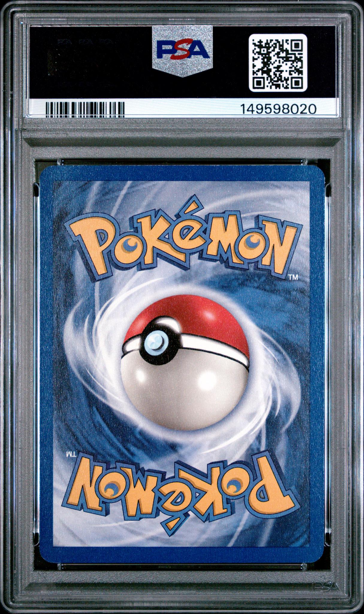 2000 Pokemon Team Rocket 1st Edition Dark Dragonite #22 PSA 8 - Image 2
