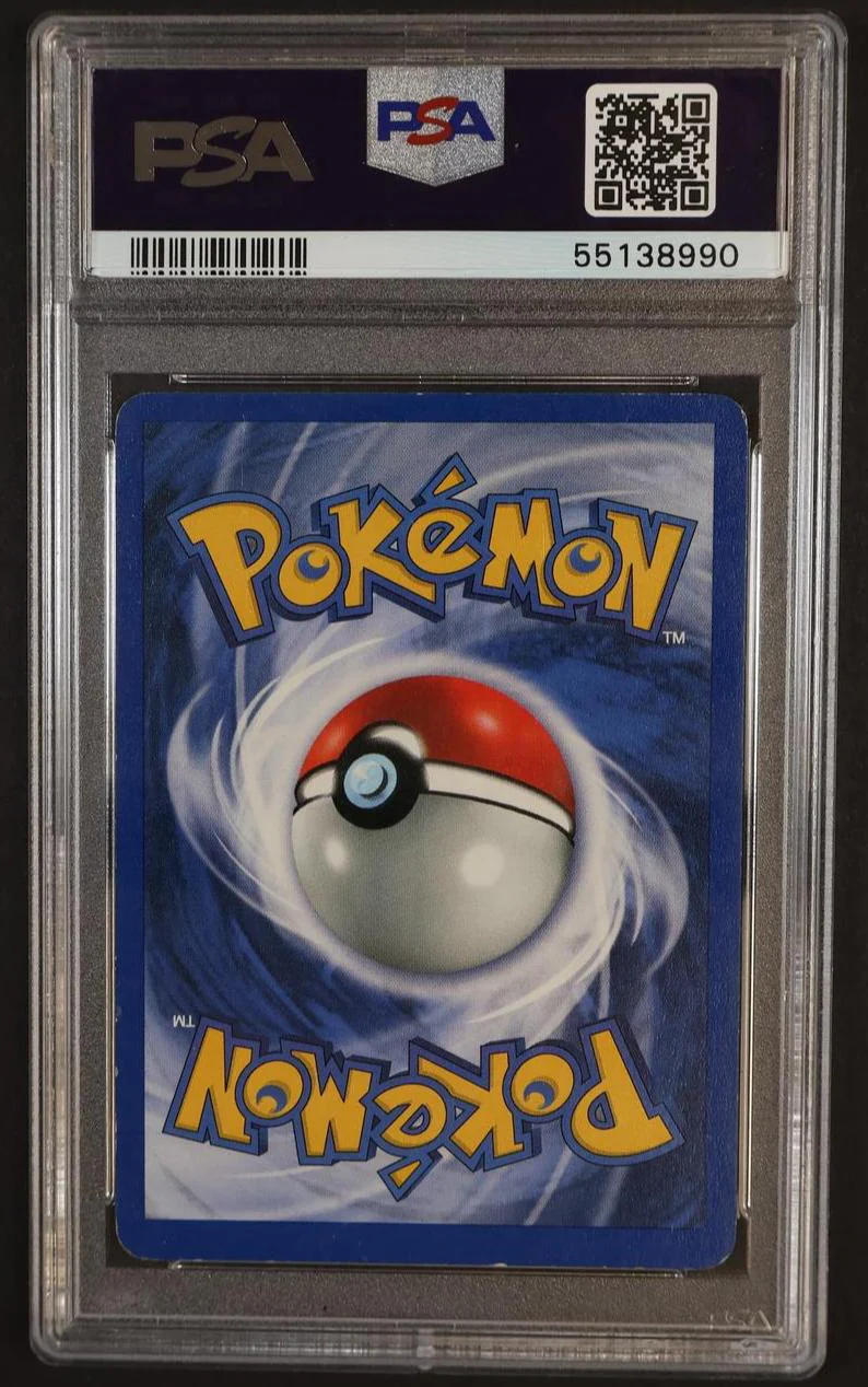 2000 Pokemon Team Rocket Dark Blastoise #20 PSA 7 - Image 2