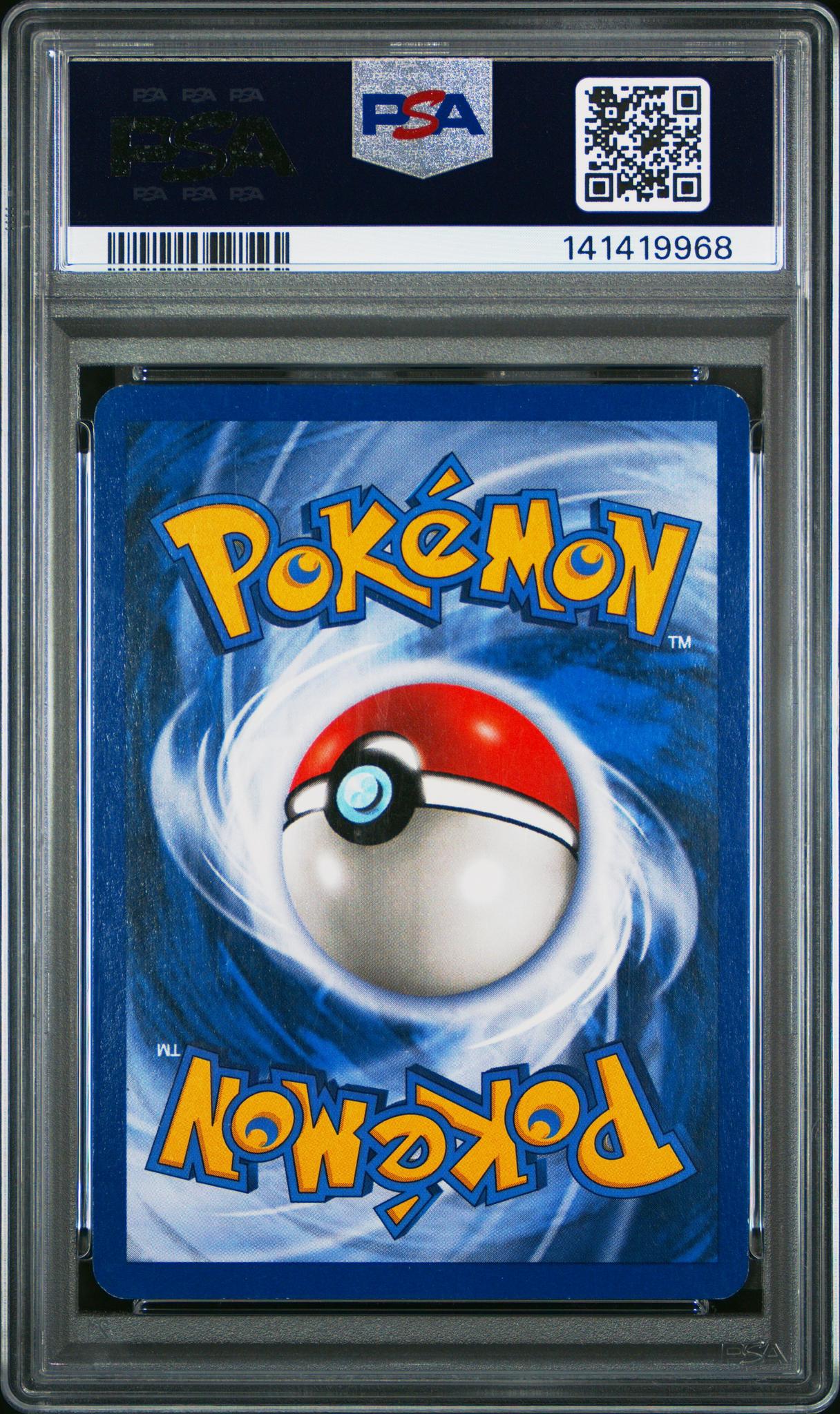 2000 Pokemon Team Rocket Holo Dark Alakazam #1 PSA 5 - Image 2