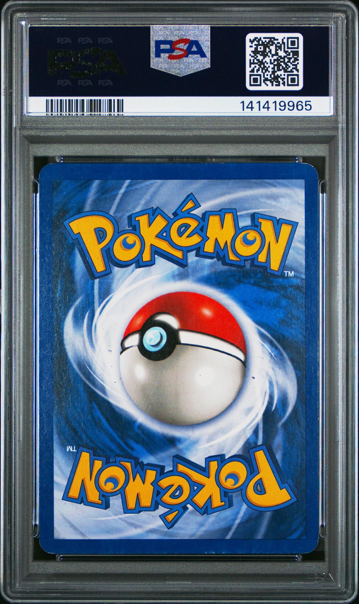 2000 Pokemon Team Rocket Holo Dark Blastoise #3 PSA 5 - Image 2