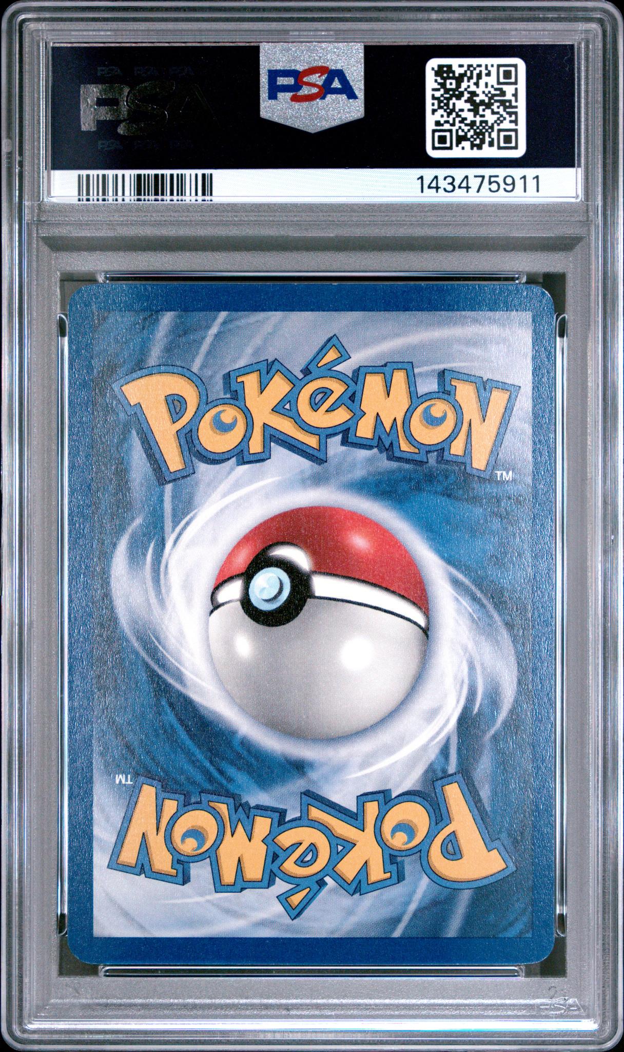 2000 Pokemon Team Rocket Holo Dark Charizard #4 PSA 6 - Image 2