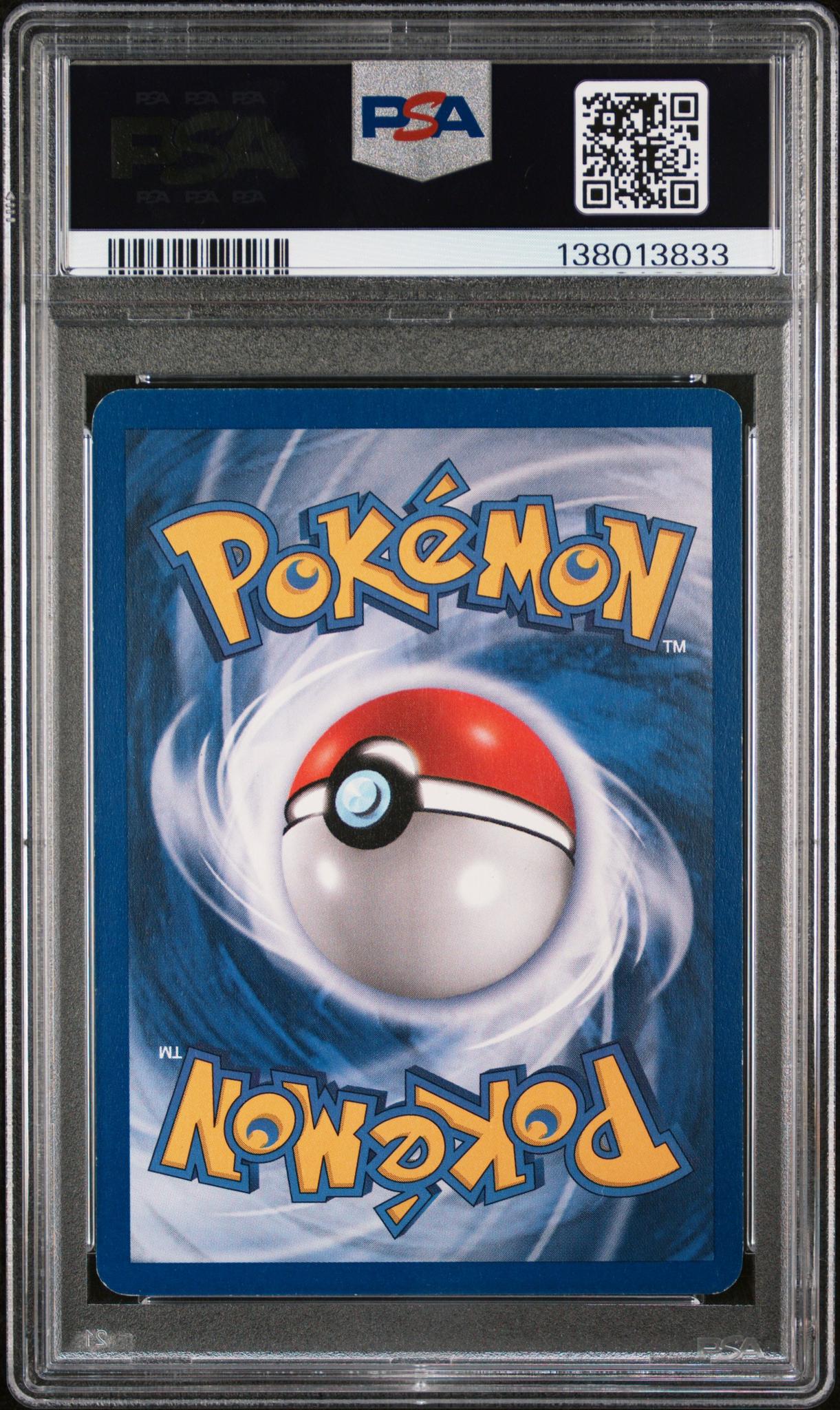 2000 Pokemon Team Rocket Holo Dark Dragonite #5 PSA 5 - Image 2