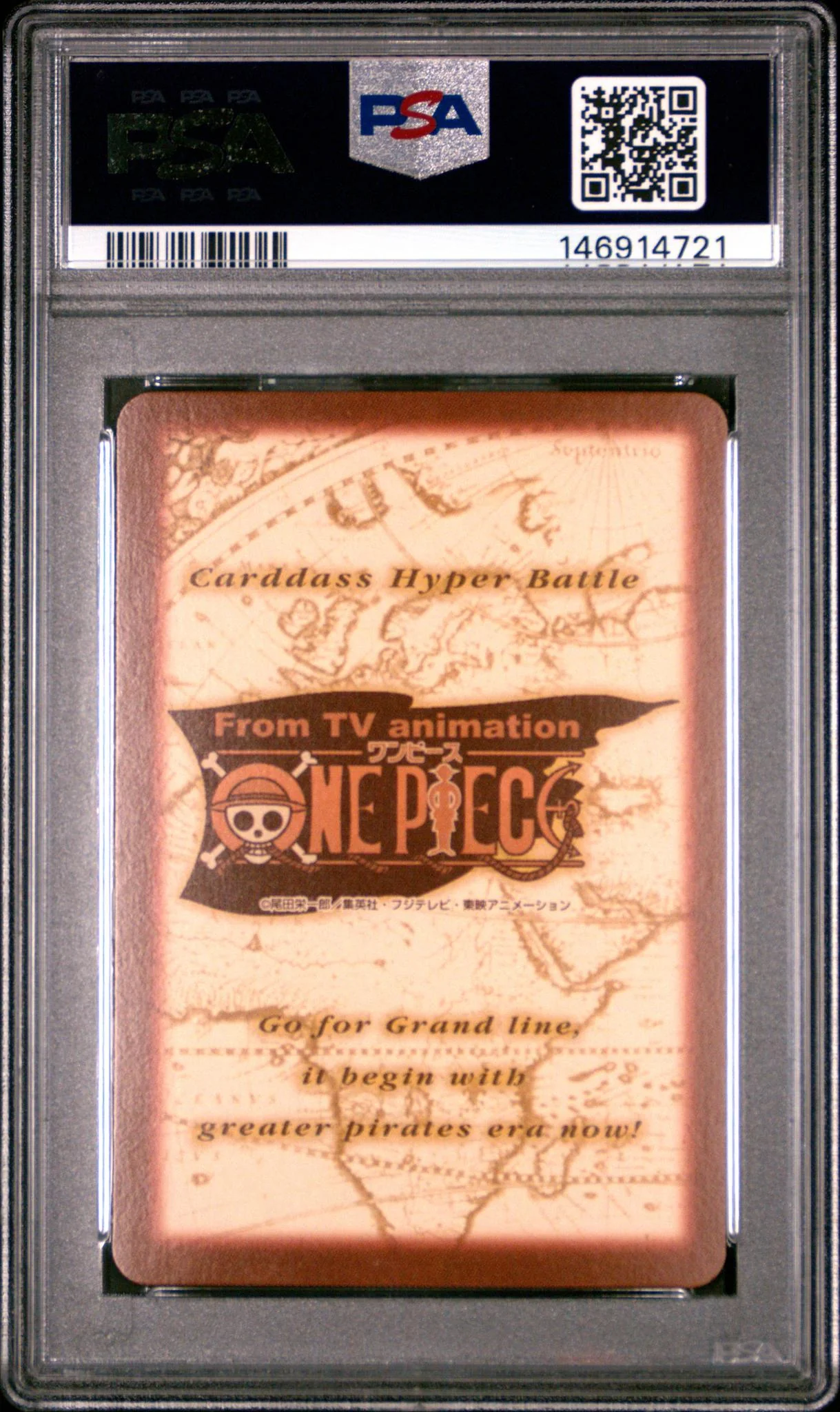 2001 One Piece Carddass Hyper Battle Grand Box Dx Nami #S129 PSA 9 - Image 2
