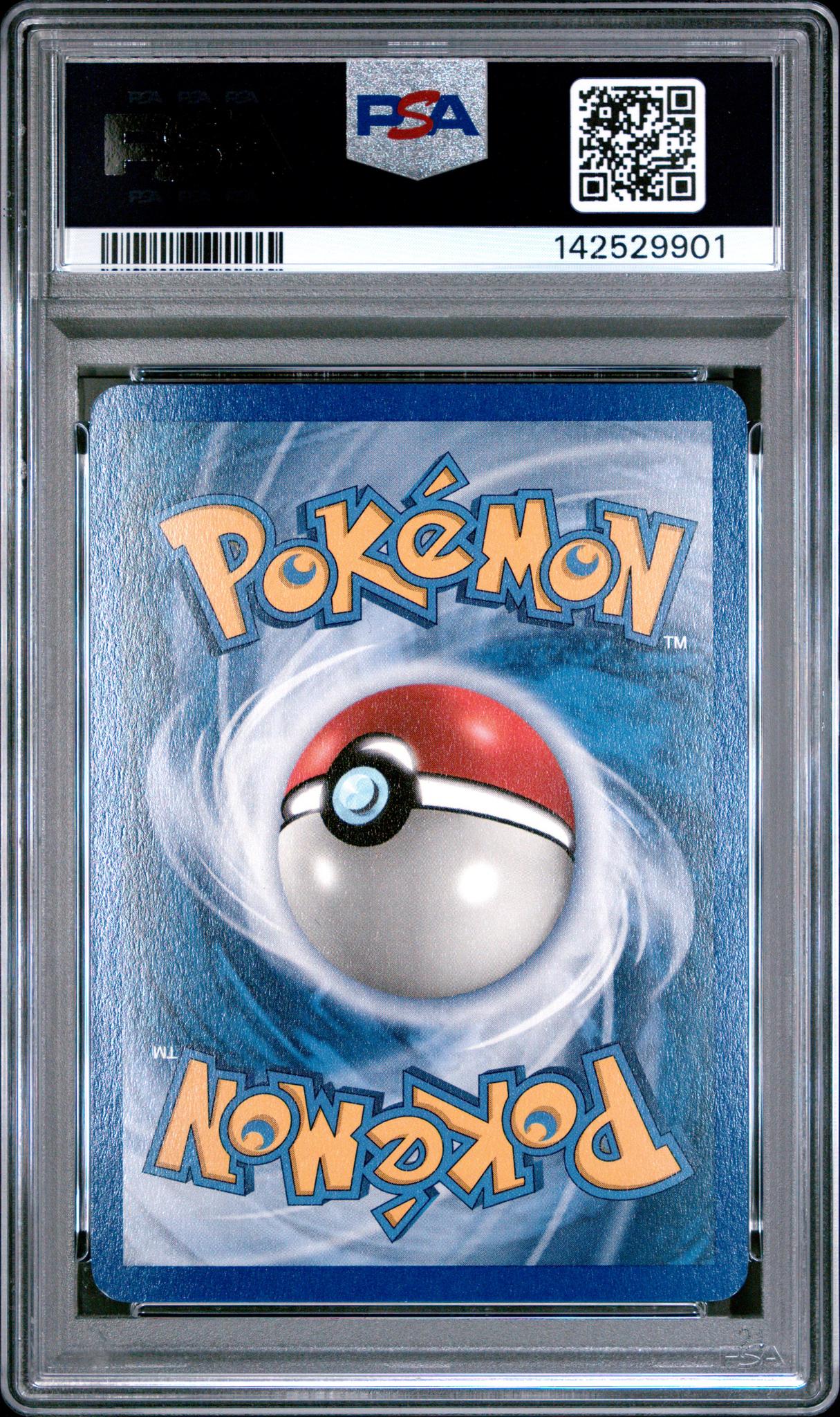 2002 Pokemon Legendary Collection Reverse Holo Dark Vaporeon #9 /110 PSA 6 - Image 2