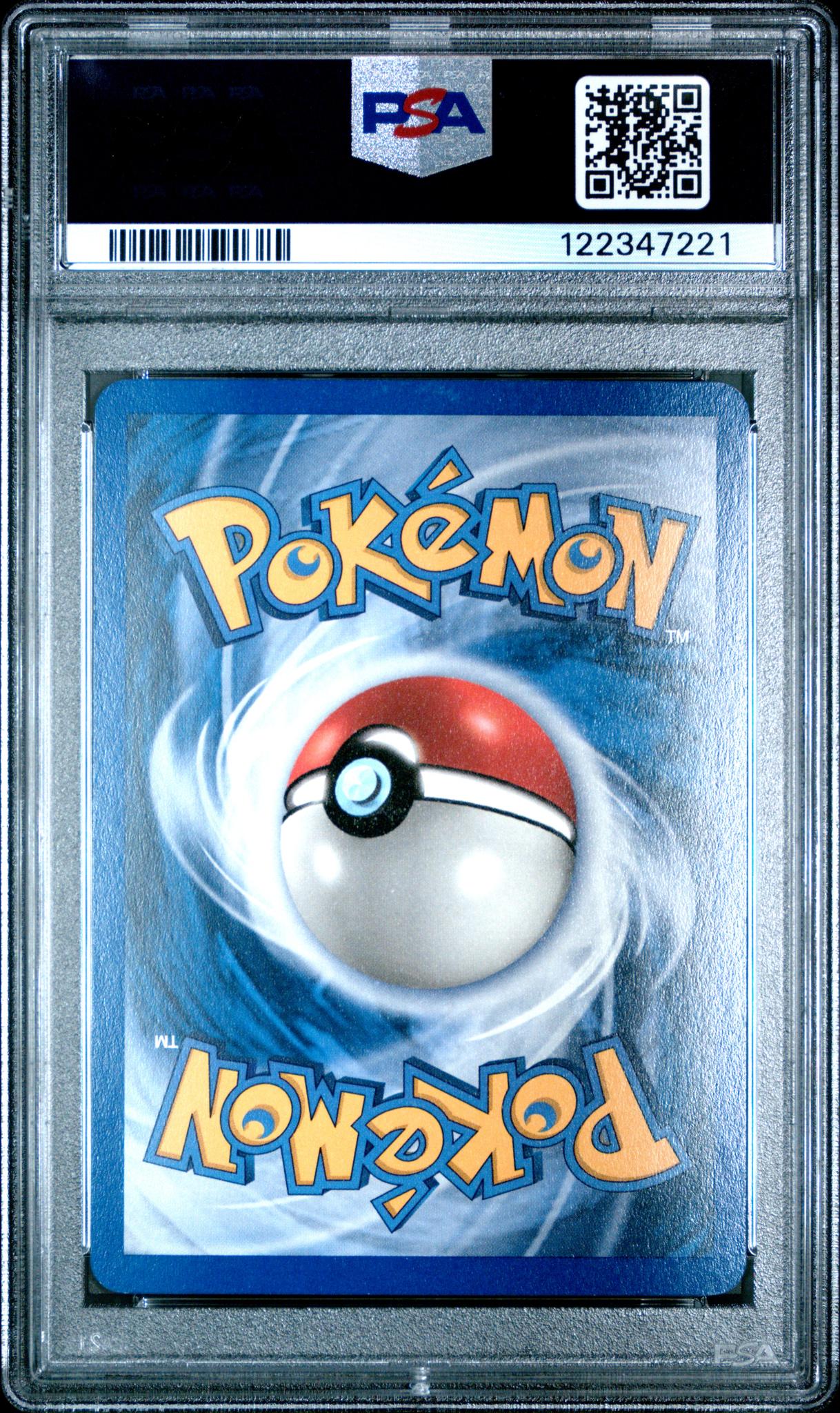 2002 Pokemon Legendary Collection Reverse Holo Machop #79 PSA 7 - Image 2