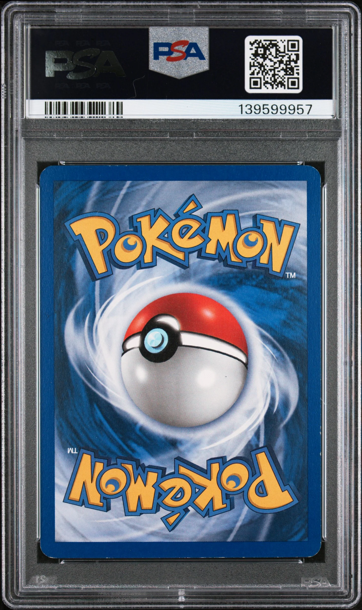 2002 Pokemon Legendary Collection Reverse Holo Mewtwo #29 PSA 6 - Image 2