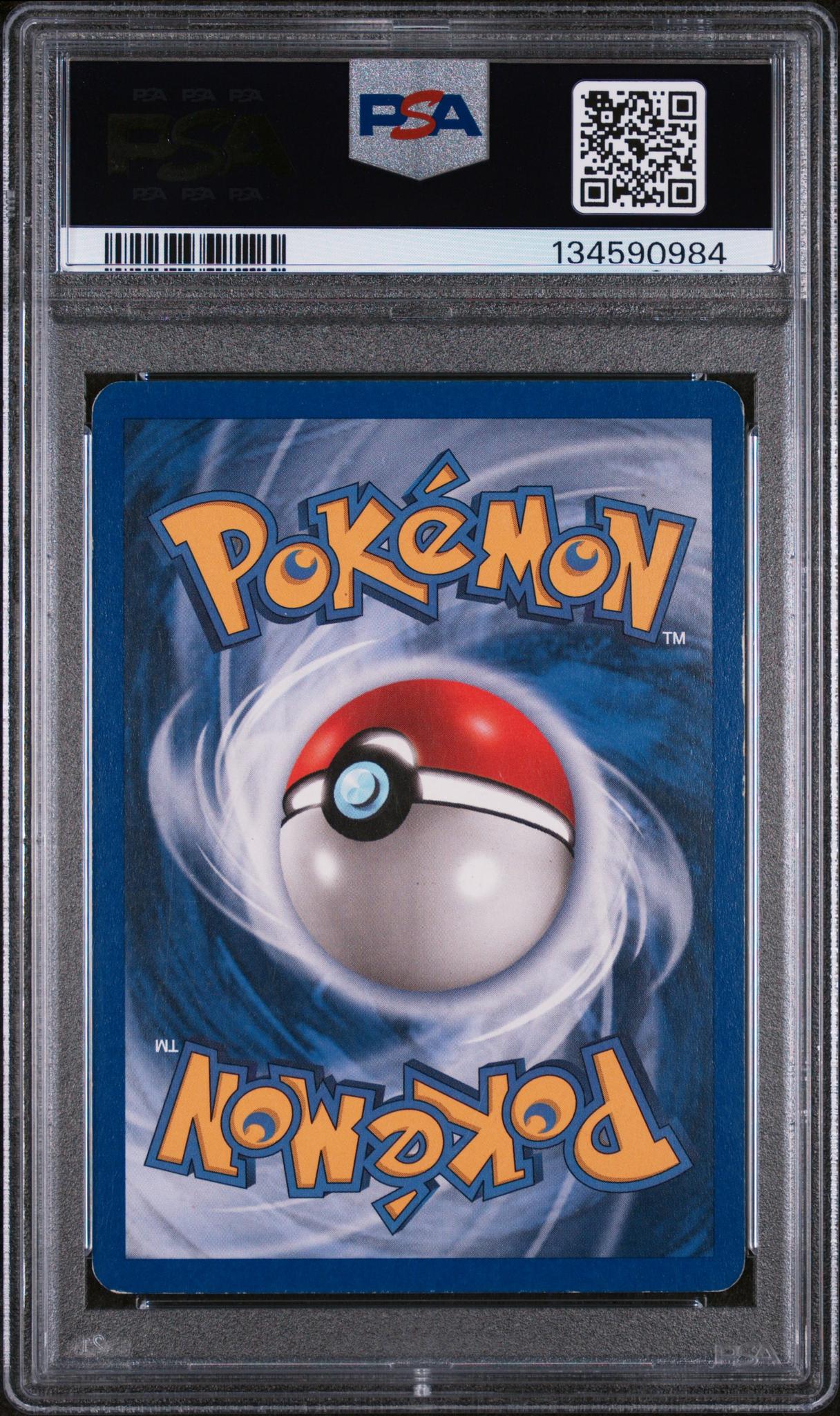 2002 Pokemon Legendary Collection Reverse Holo Rapidash #60 PSA 5 - Image 2
