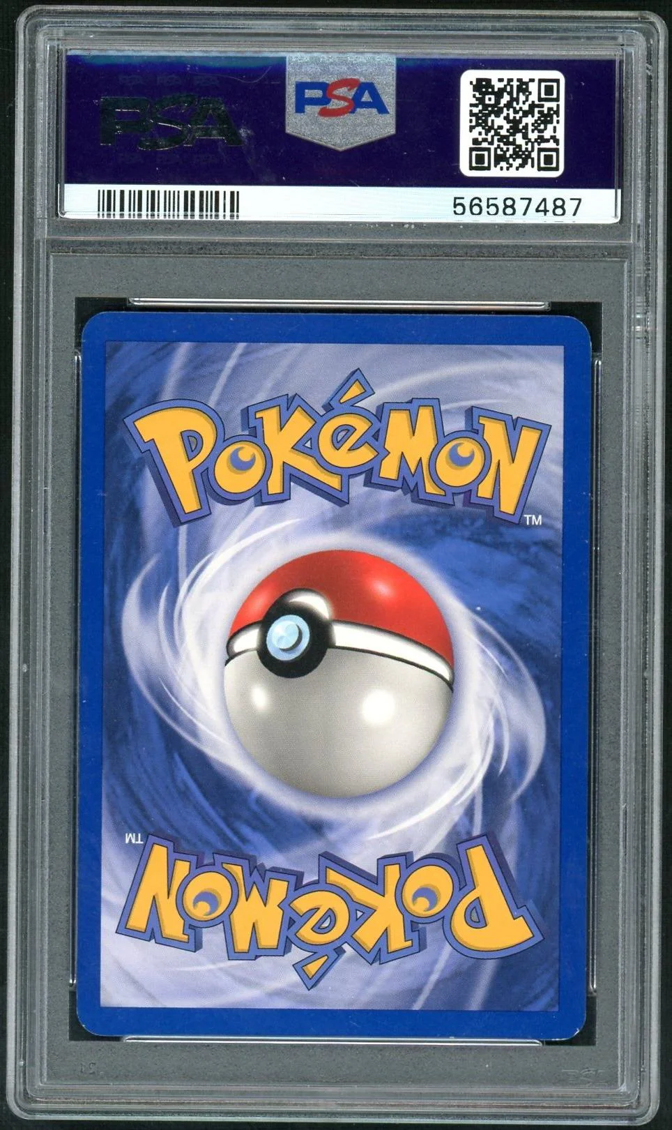 2004 Pokemon Ex Team Rocket Returns Holo Cosmos James Theme Deck Dark Dragonite #15 PSA 7 - Image 2