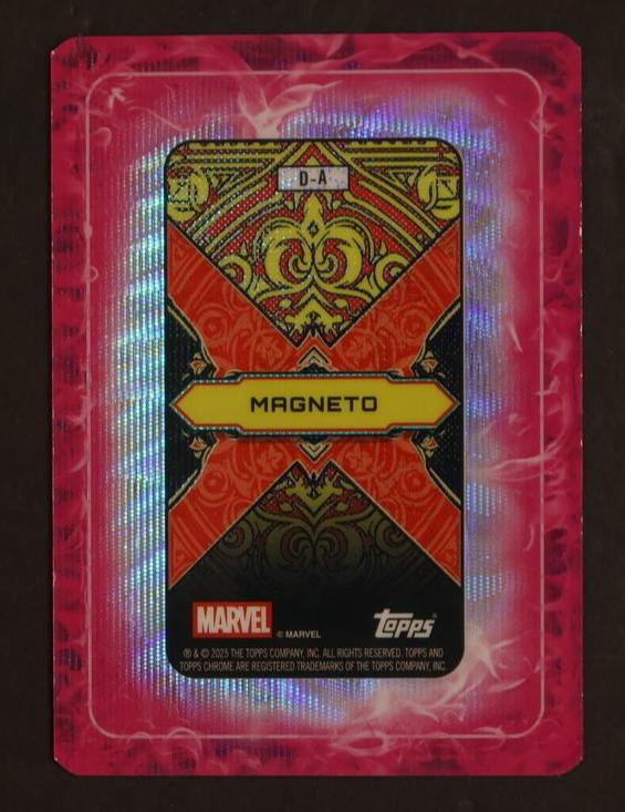 2015 Topps Marvel D.A Magneto /63 - Image 2