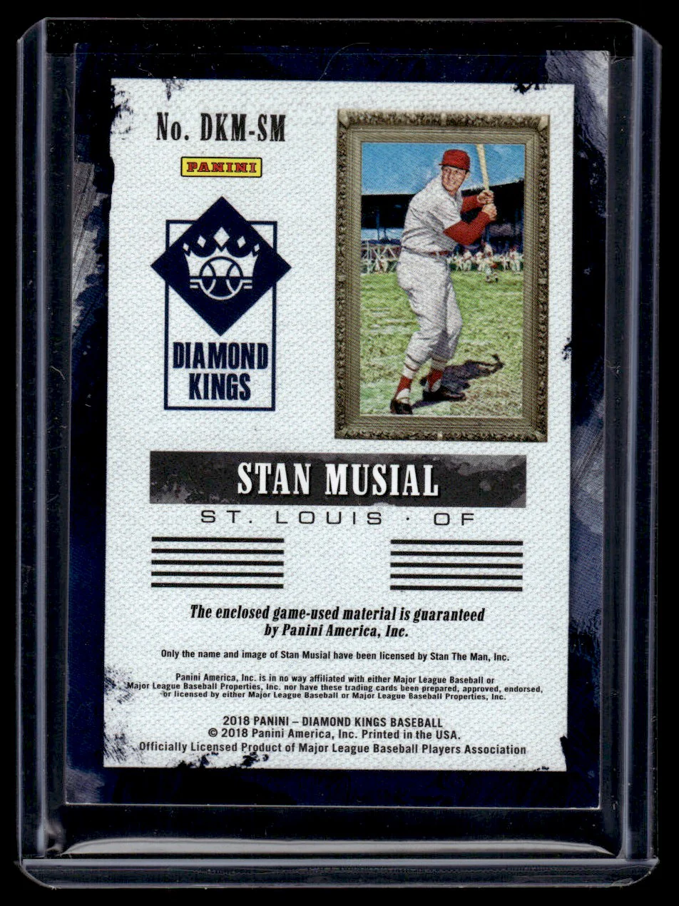 2018 Panini Diamond Kings DK Materials Stan Musial #DKM-SM /10 - Image 2