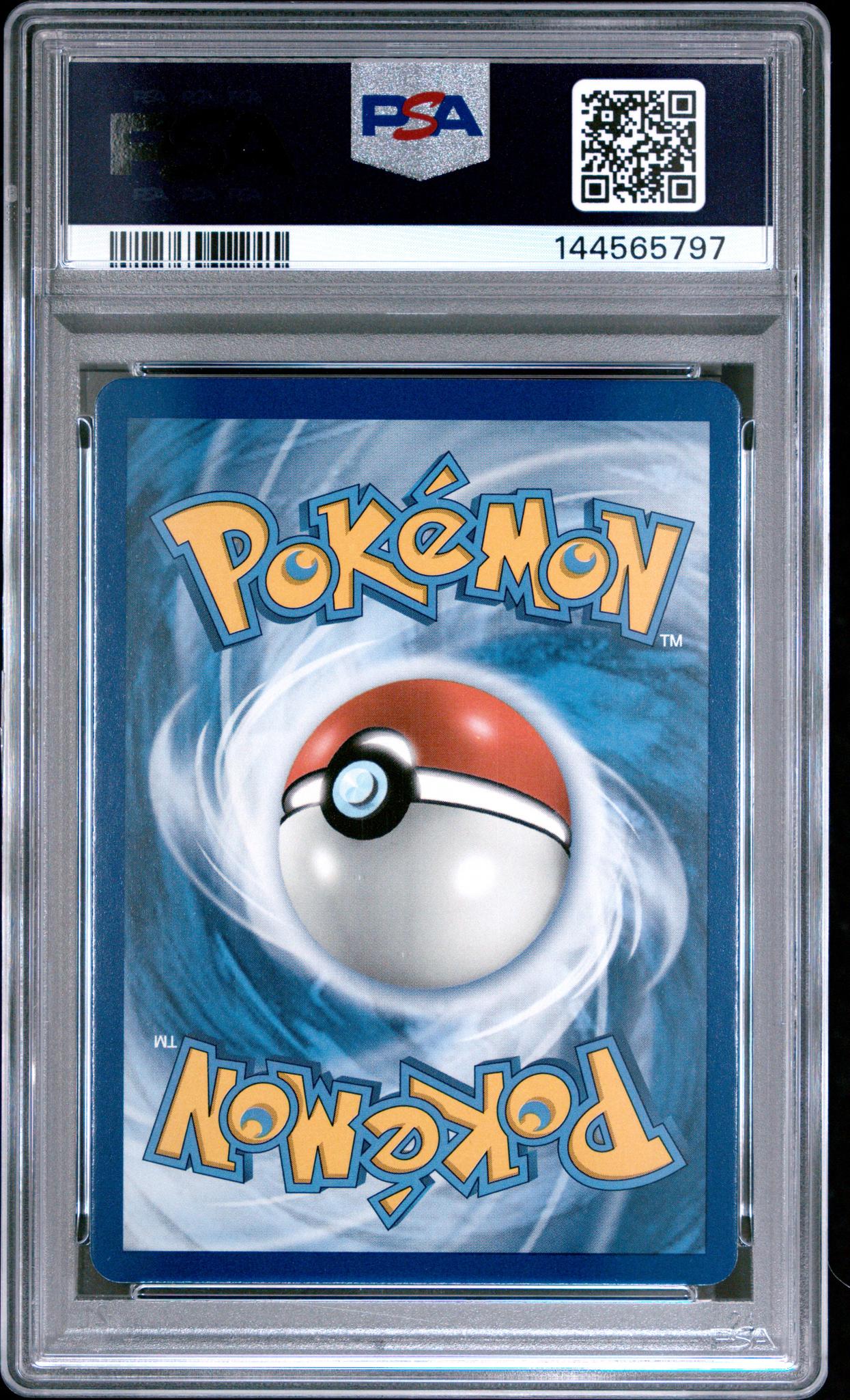 2019 Pokemon Sun and Moon Cosmic Eclipse Blastoise/Piplup Gx #214 PSA 9 - Image 2