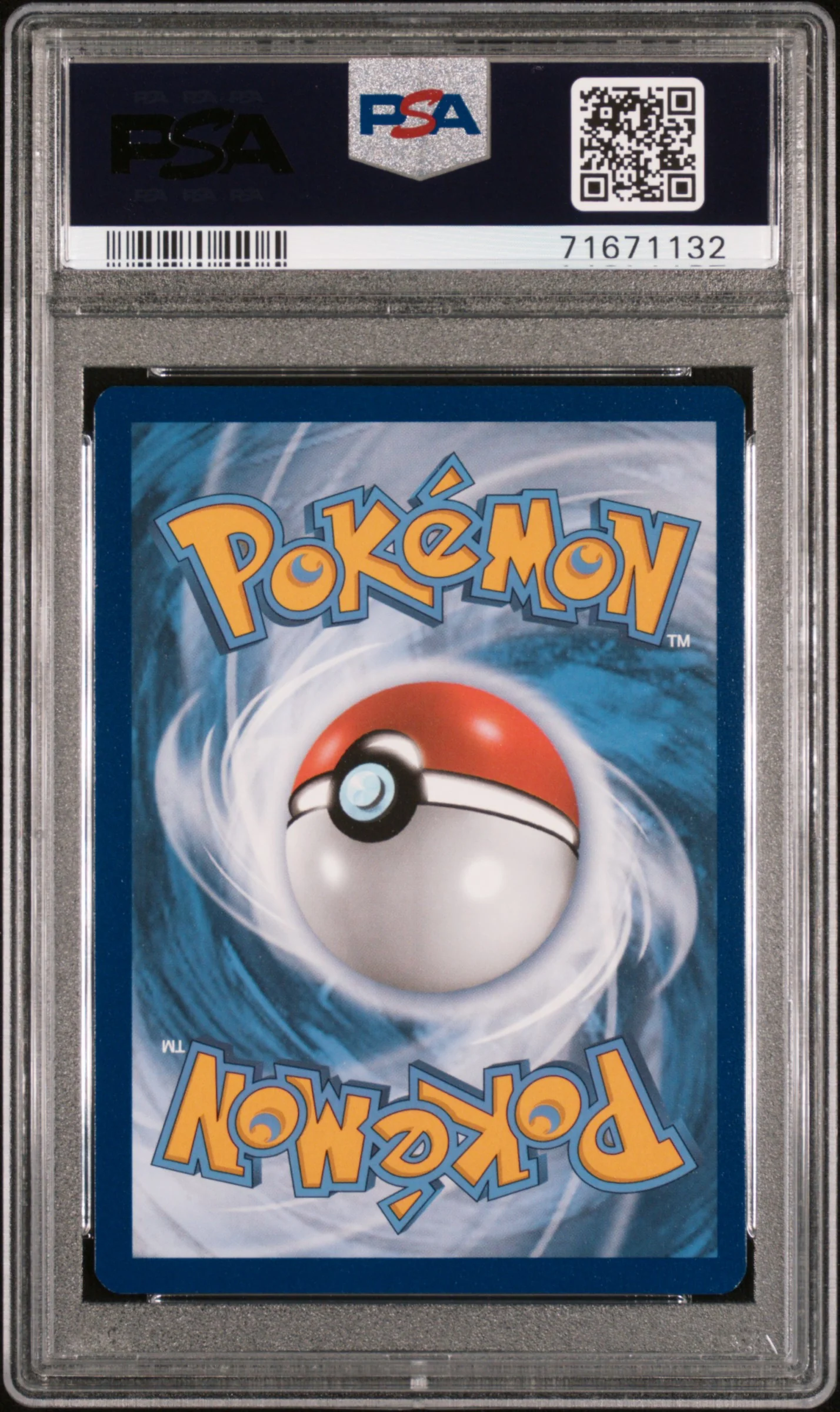 2019 Pokemon Sun and Moon Unified Minds Slowpoke/Psyduck Gx #217 PSA 9 - Image 2