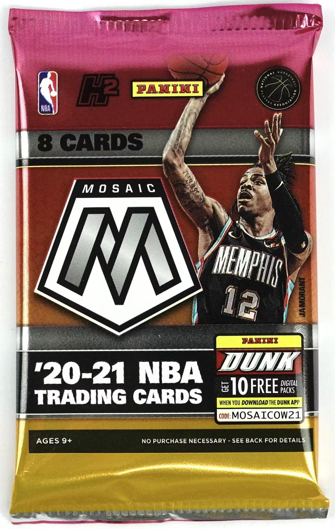 2020-21 Panini Mosaic Basketball Fast Break Box - Image 6