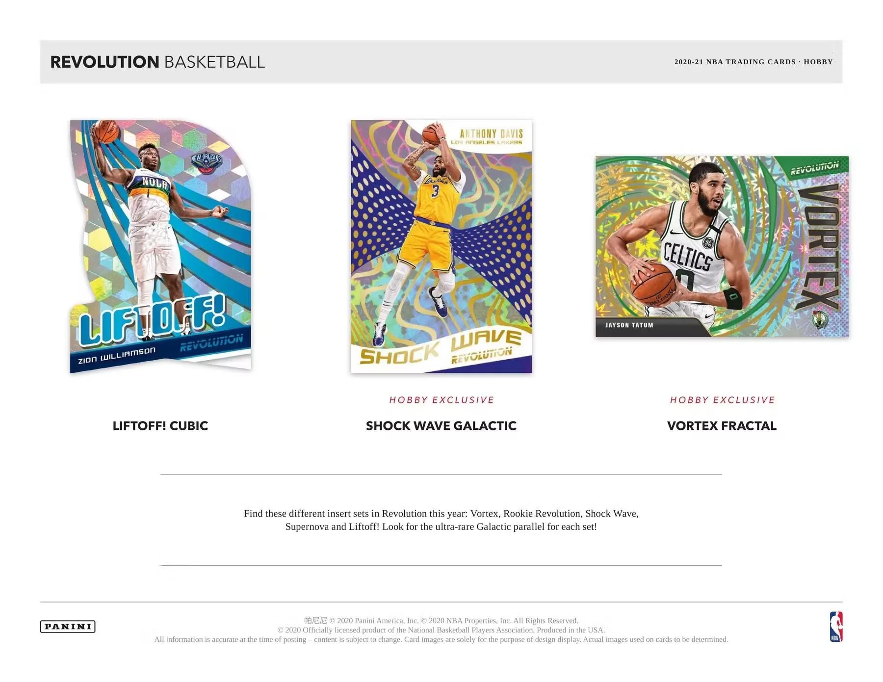 2020-21 Panini Revolution Basketball Hobby Box - Image 3