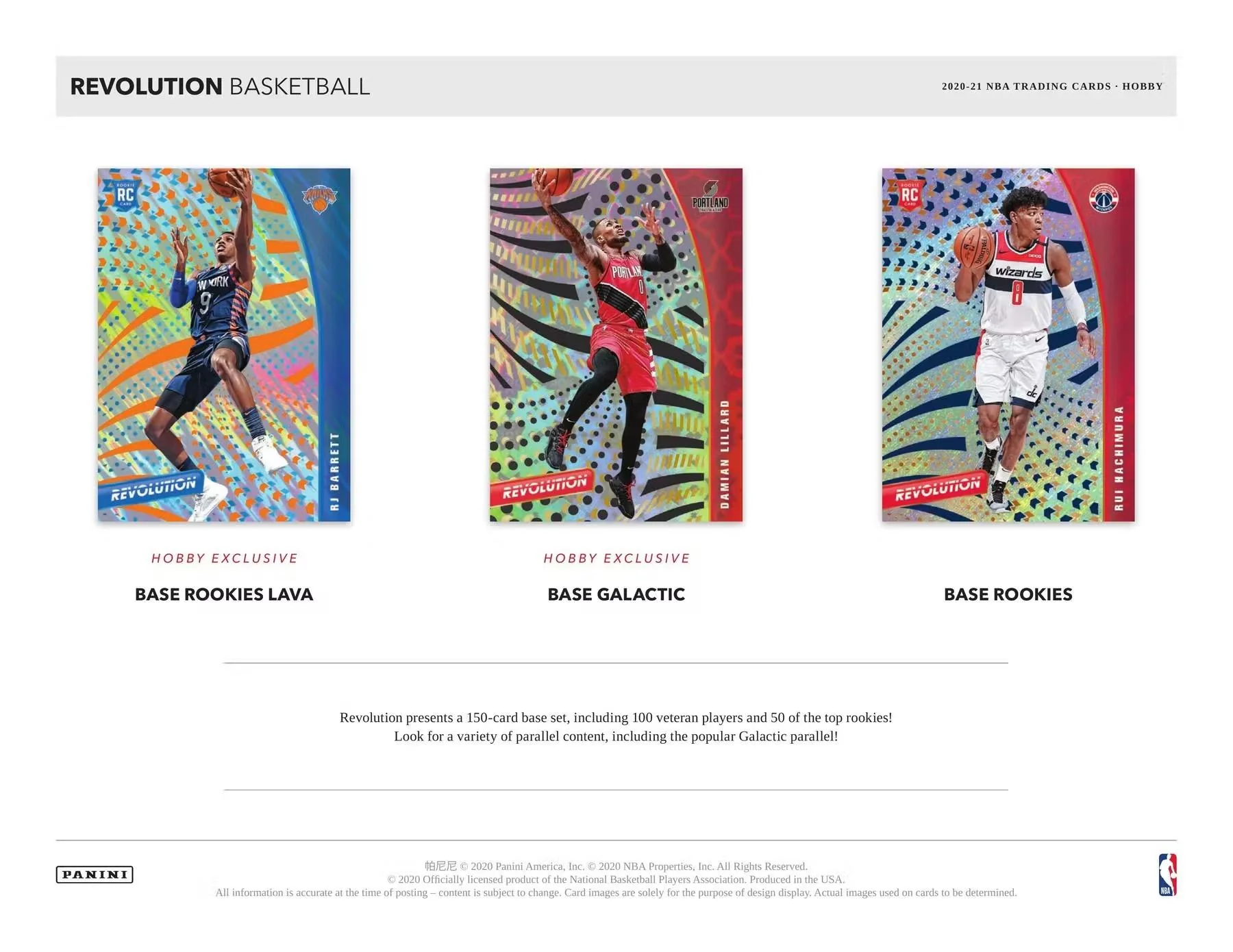 2020-21 Panini Revolution Basketball Hobby Box - Image 6