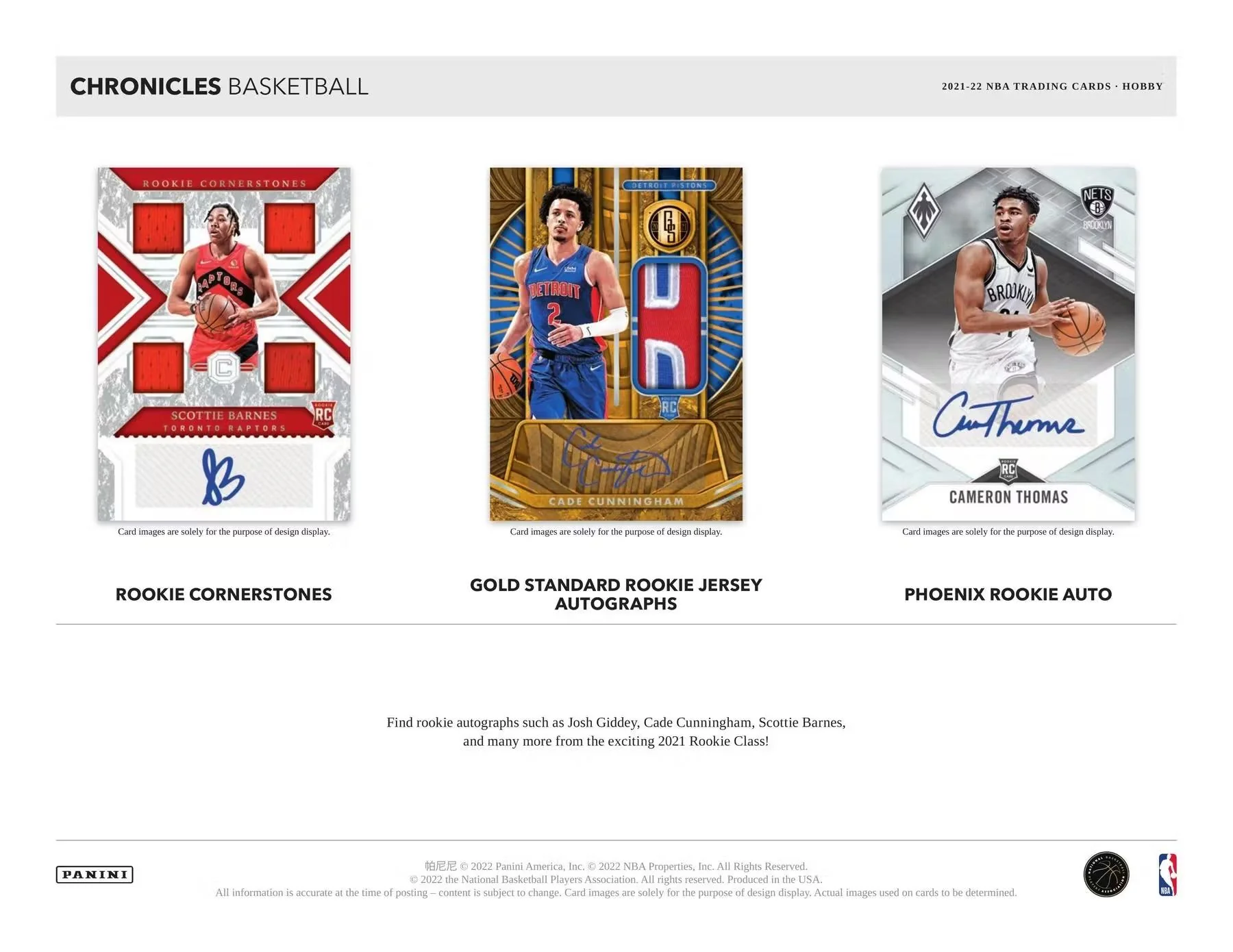 2021-22 Panini Chronicles Basketball Hobby Box - Image 4