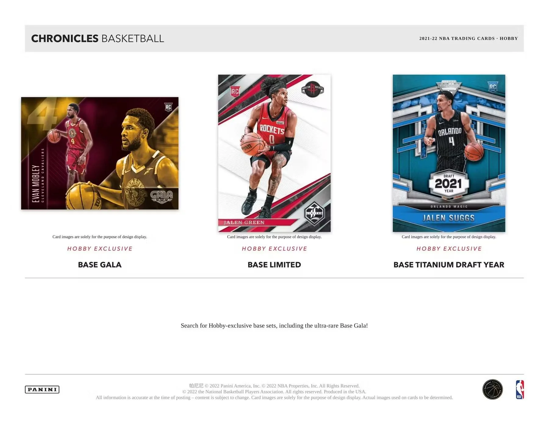2021-22 Panini Chronicles Basketball Hobby Box - Image 5