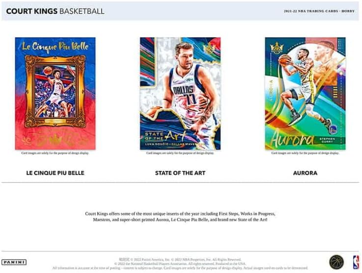 2021-22 Panini Court Kings Basketball Hobby Box - Image 3