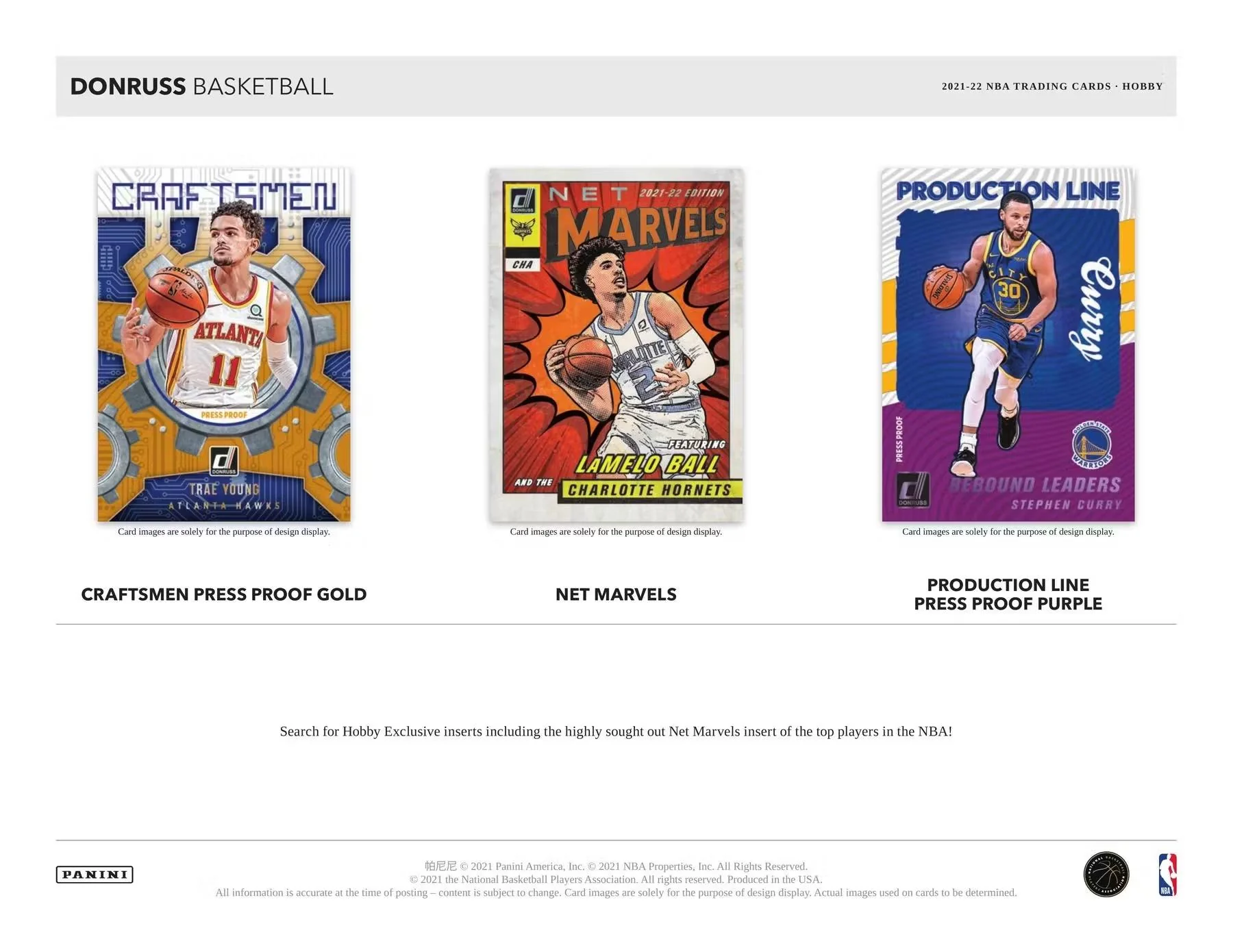 2021-22 Panini Donruss Basketball Hobby Box - Image 7