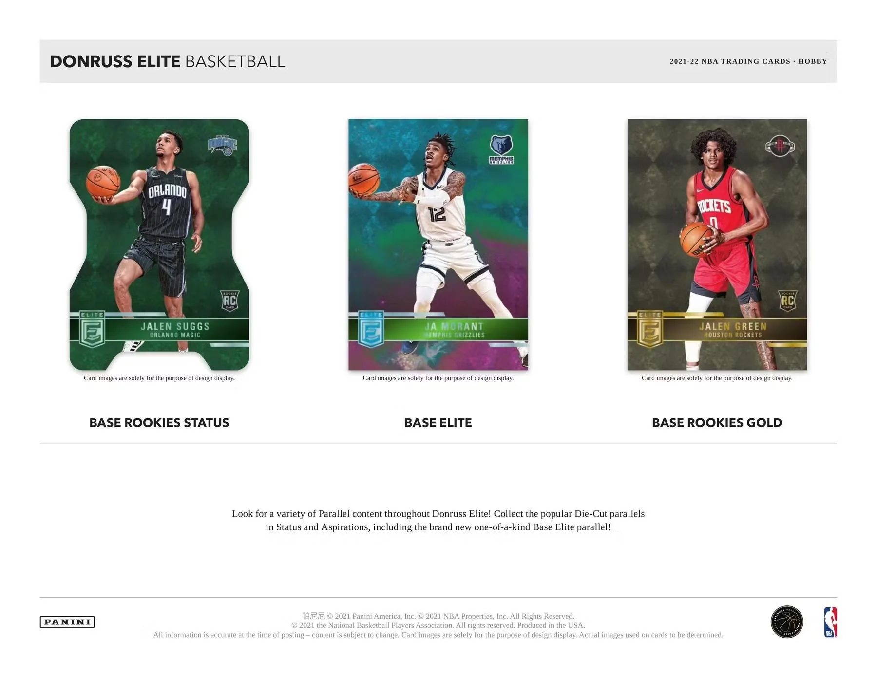 2021-22 Panini Donruss Elite Basketball Hobby Box - Image 4