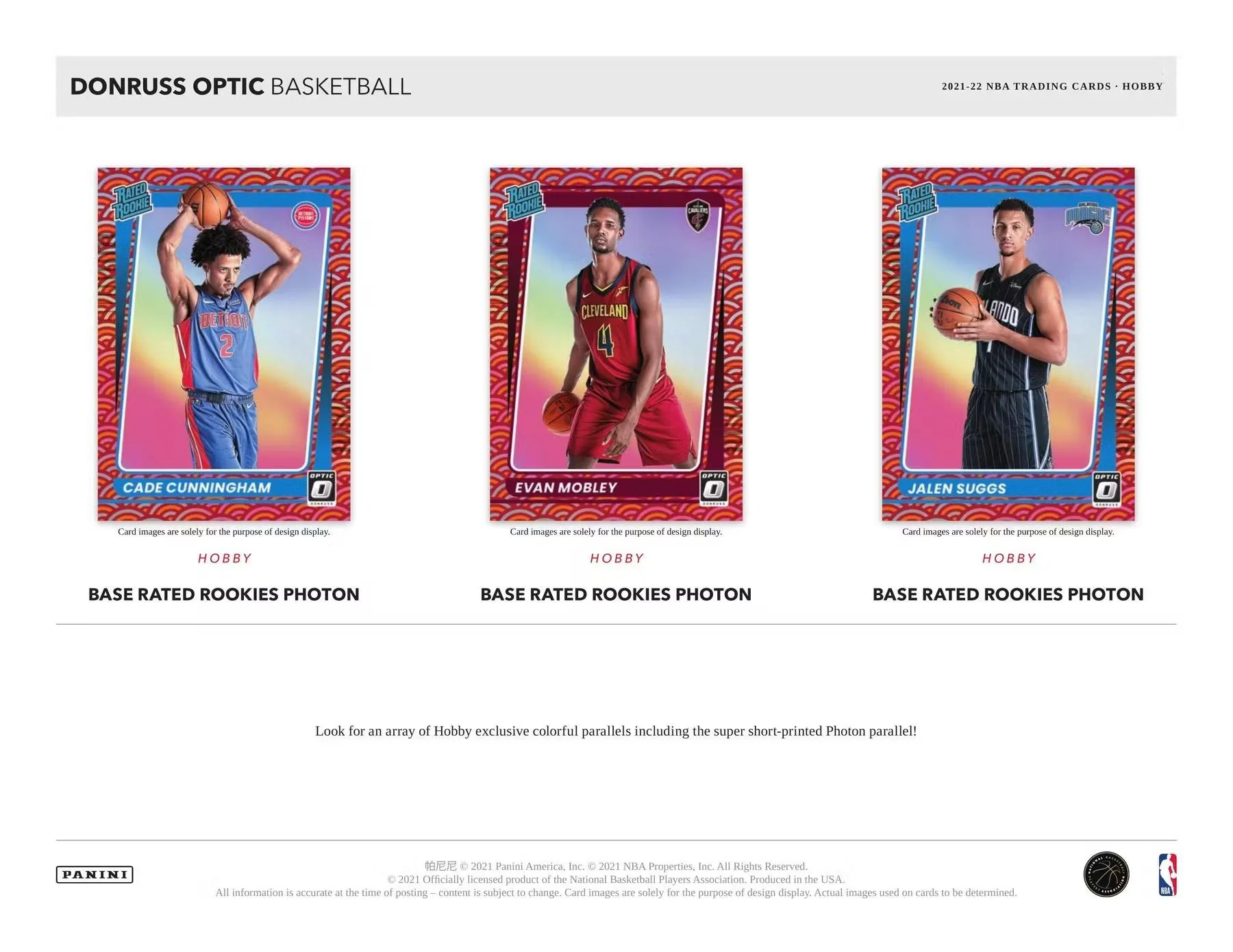 2021-22 Panini Donruss Optic Basketball Hobby Box - Image 3