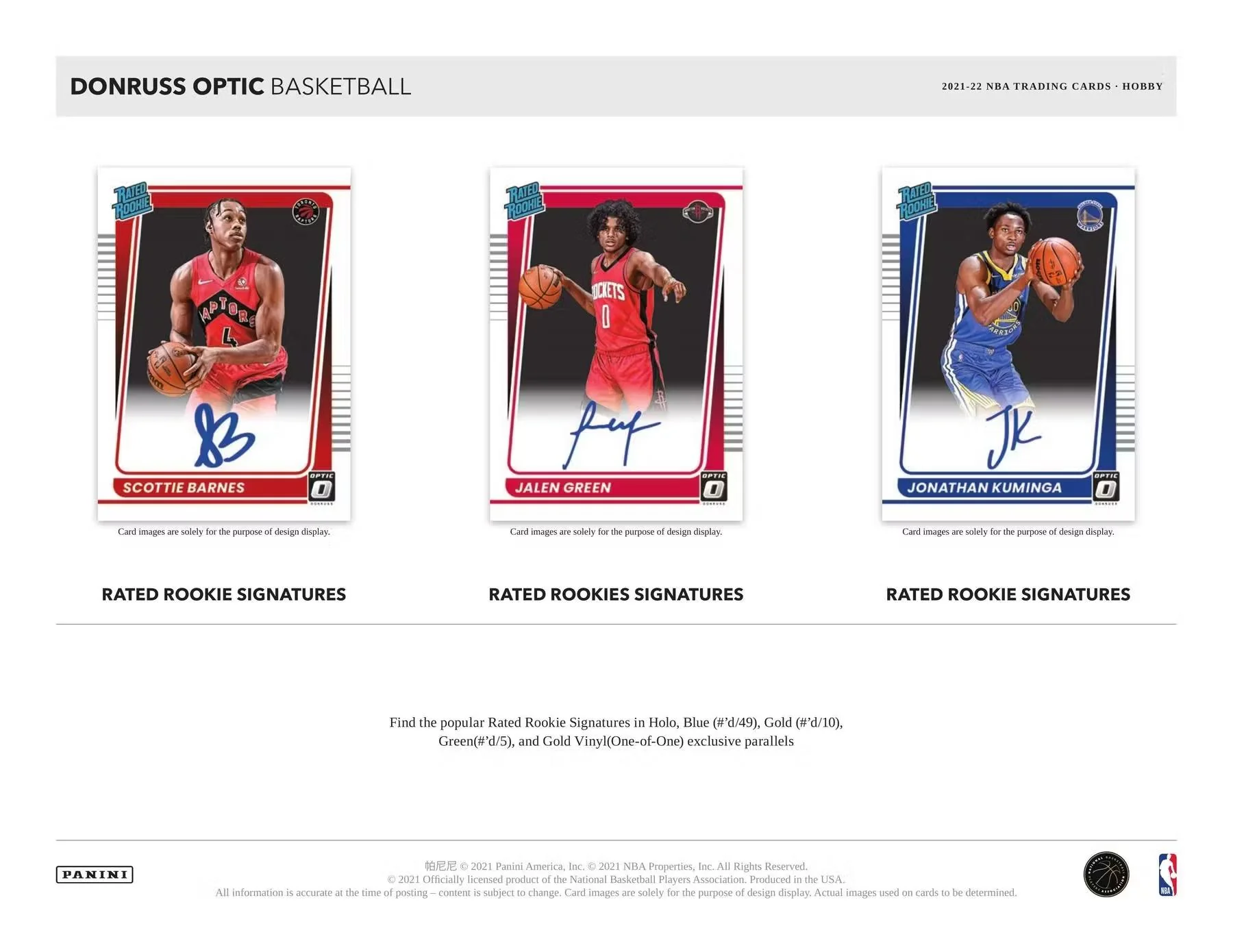 2021-22 Panini Donruss Optic Basketball Hobby Box - Image 4