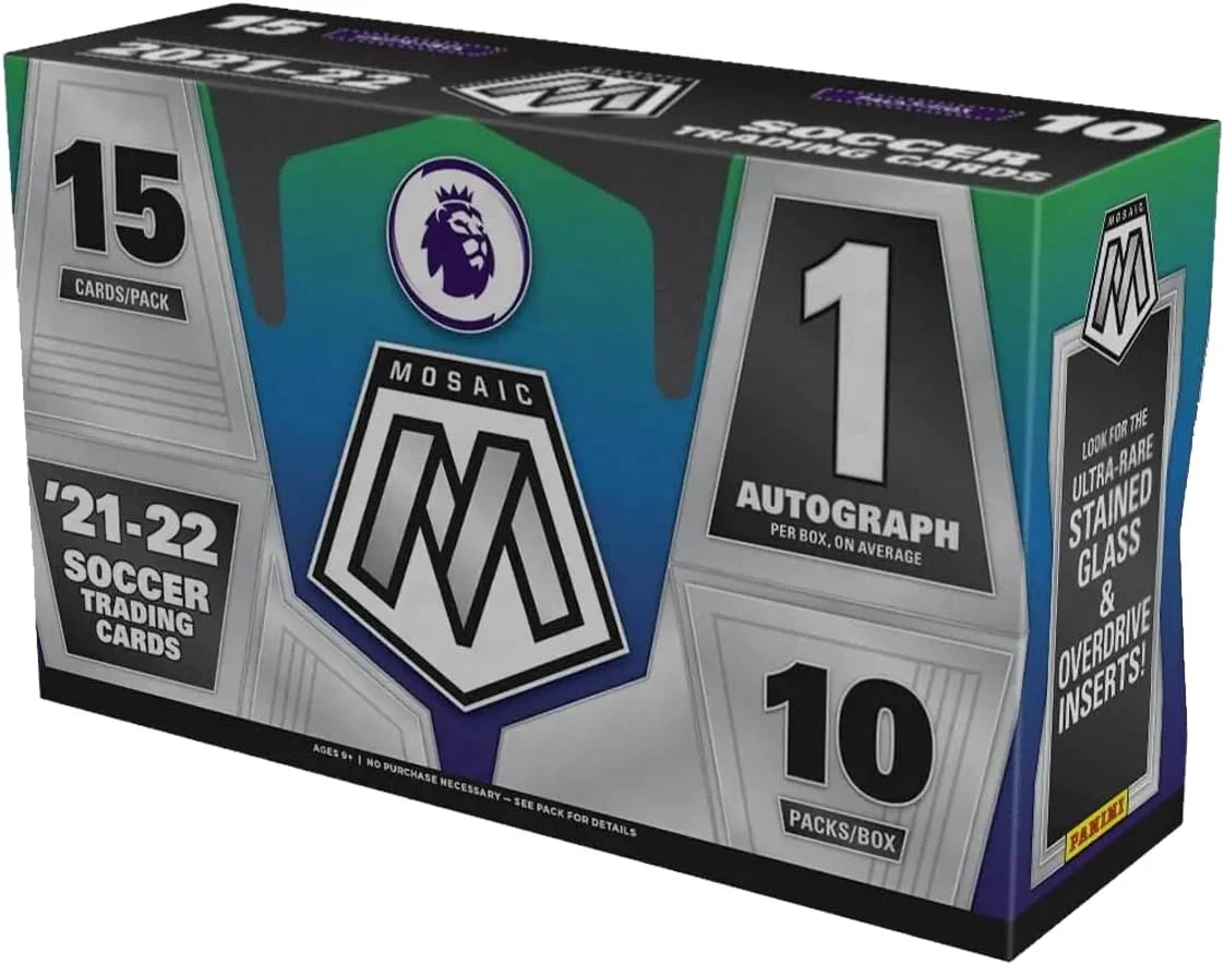 2021-22 Panini Mosaic Premier League Soccer Hobby Box - Image 3