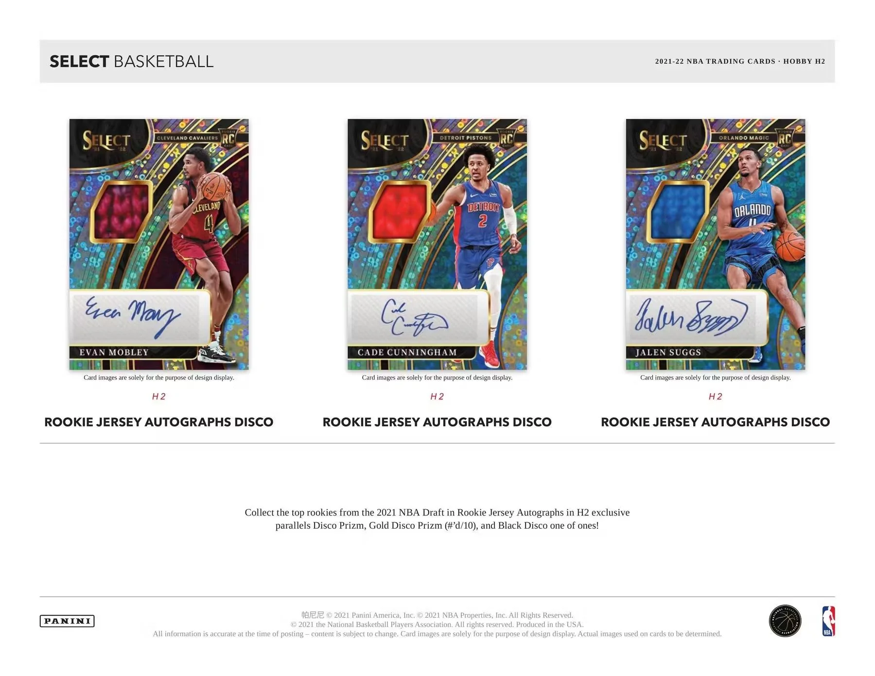 2021-22 Panini Select Basketball H2 hobby box - Image 5