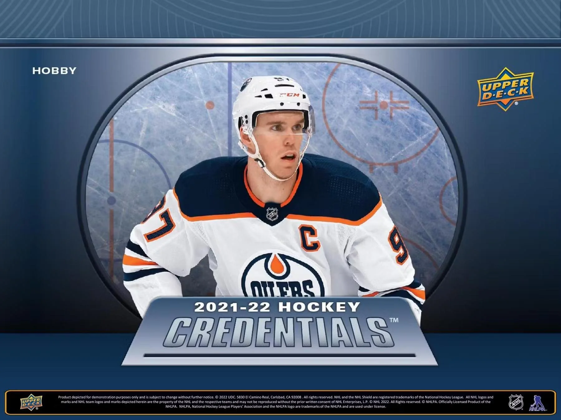 2021-22 Upper Deck Credentials Hockey Hobby Box - Image 6